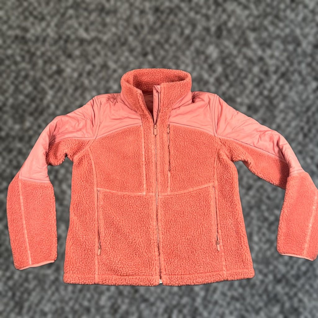 Lululemon Lululemon Textured Fleece Full Zip Jacket Pink Size 8 Womens Size M / US 6-8 / IT 42-44 - 1 Thumbnail