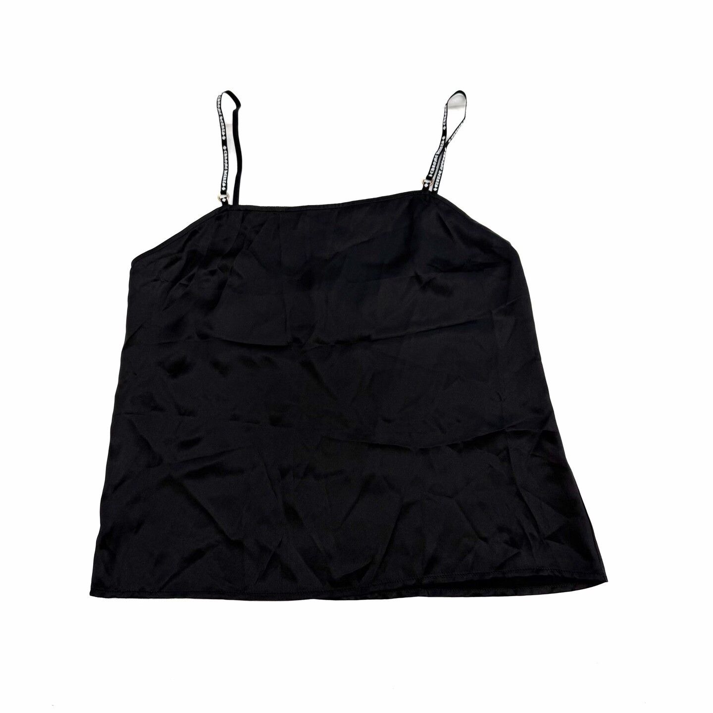 Chrome Hearts Chrome Hearts Silk Black Tank Top M Women Size M / US 6-8 / IT 42-44 - 1 Thumbnail