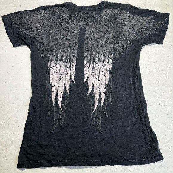 Affliction Women's Affliction Age Of Winter BLACK LAVA WASH T-Shirt M Size M / US 6-8 / IT 42-44 - 7 Thumbnail