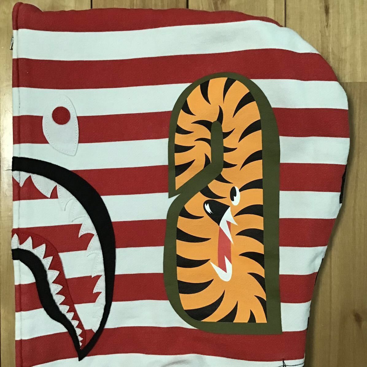 Bape BAPE Stars and Stripes Shark full zip hoodie a bathing ape Size US L / EU 52-54 / 3 - 5 Thumbnail