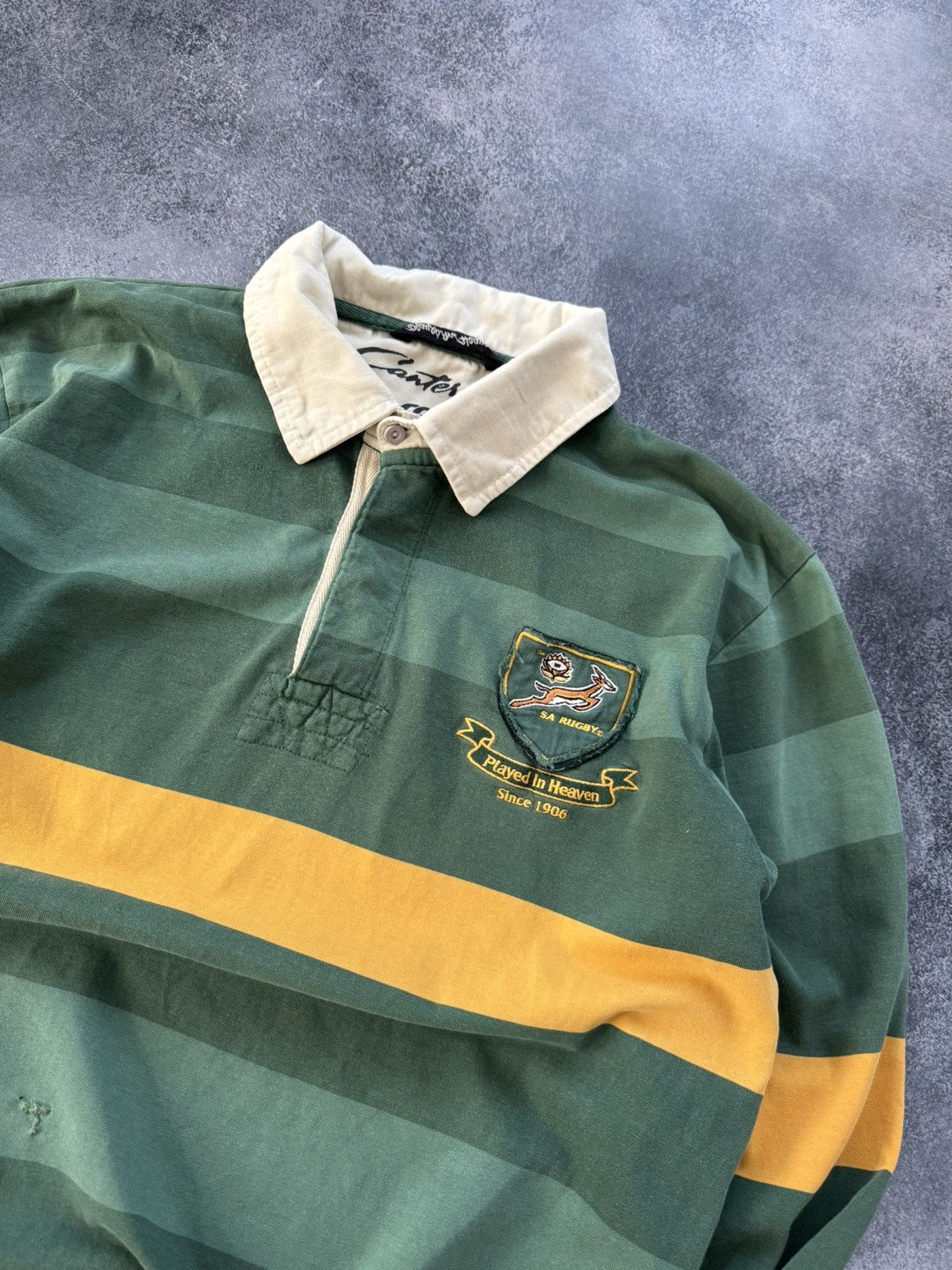 Canterbury of New Zealand Vintage Canterbury Of New Zealand South Africa Polo Rugby Size US L / EU 52-54 / 3 - 11 Thumbnail