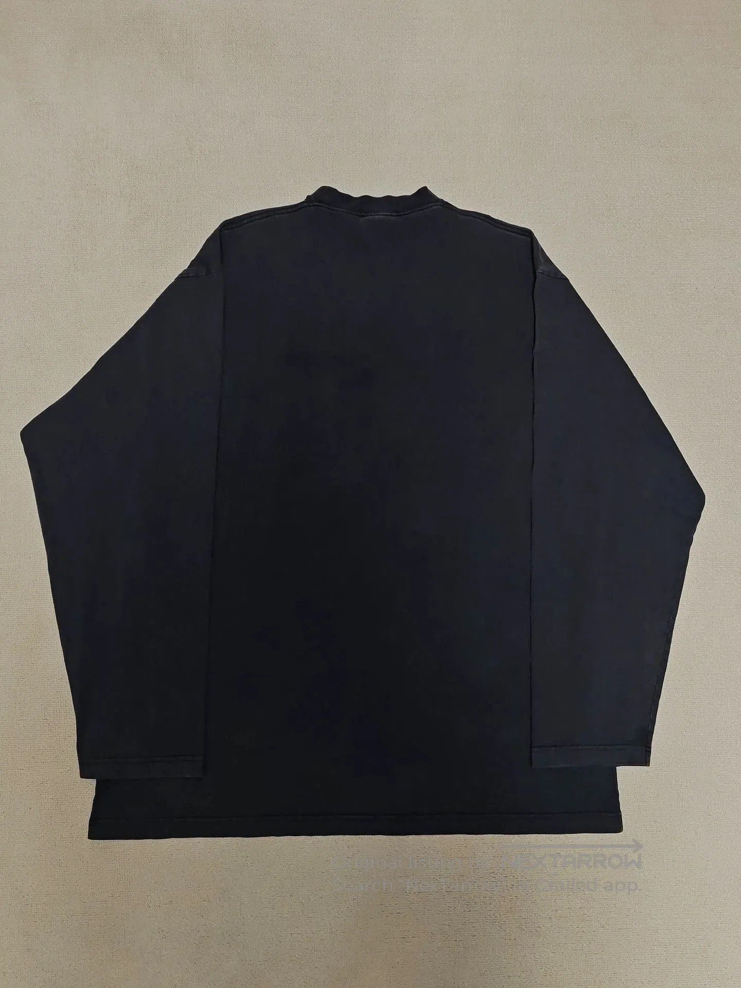 Balenciaga Balenciaga Distressed Oversized Longsleeve. Size US XXL / EU 58 / 5 - 2 Thumbnail