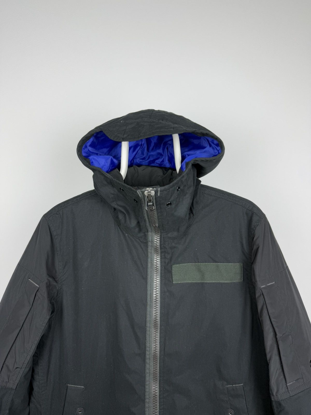 G-Star × Japanese Brand × Vintage 🪬 VINTAGE G-STAR RAW DRILL MINI LOGO PUFFER JACKET Size US M / EU 48-50 / 2 - 2 Thumbnail