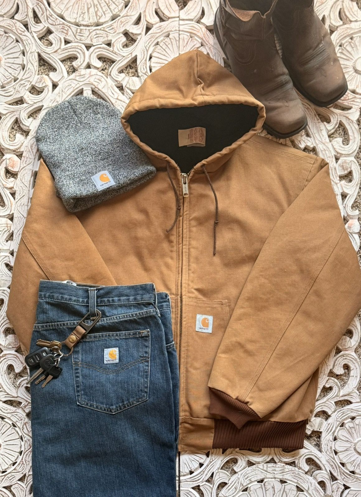 Carhartt 90s Vintage Carhartt Jacket Made in USA XL Size US XL / EU 56 / 4 - 3 Thumbnail