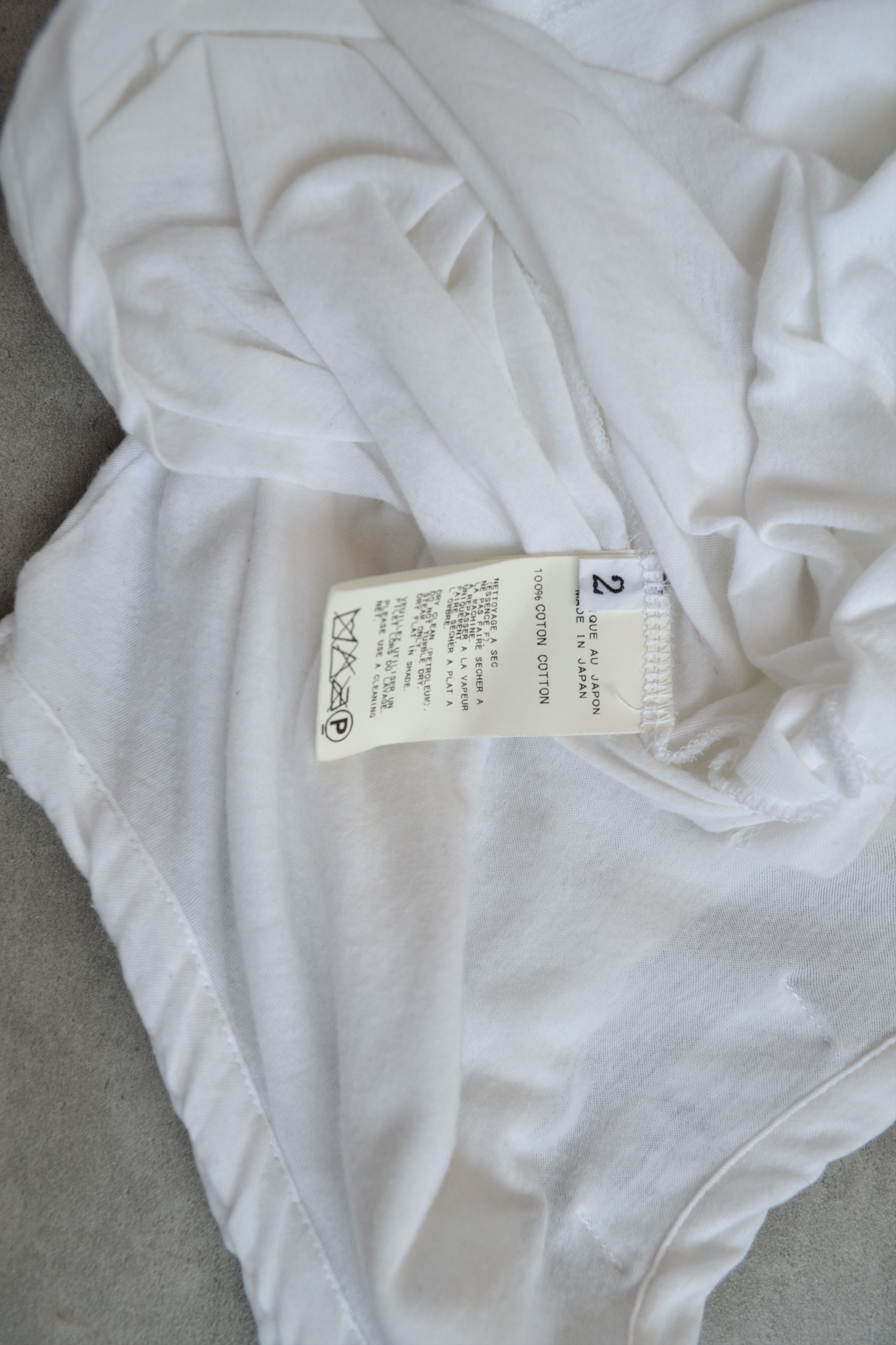 Yohji Yamamoto Yohji Yamamoto Sleeveless Asymmetrical Tank Top Vintage Size US S / EU 44-46 / 1 - 8 Thumbnail