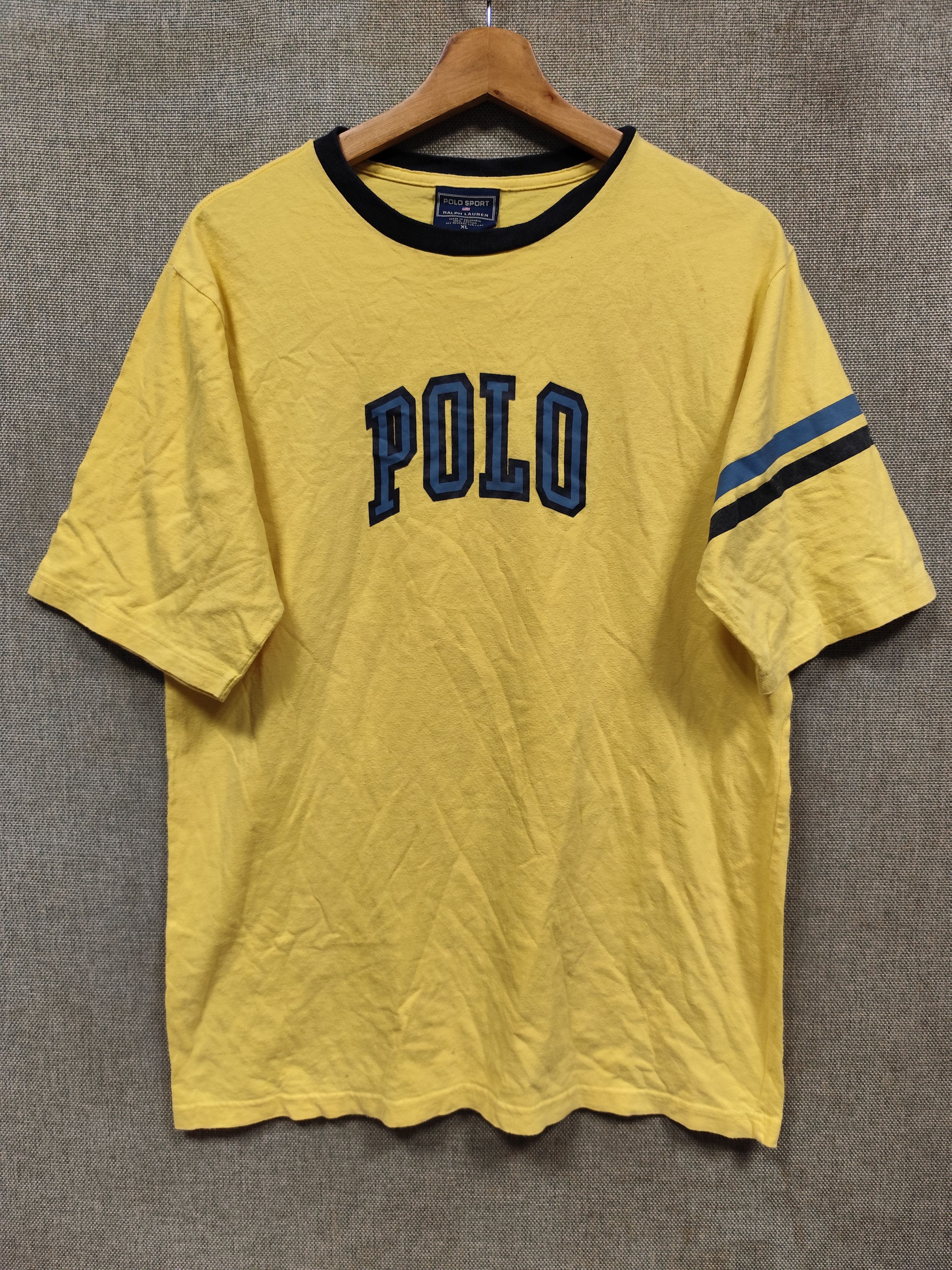 Polo Ralph Lauren × Ralph Lauren × Vintage Vintage t shirt polo ralph lauren spellout Size US M / EU 48-50 / 2 - 1 Thumbnail