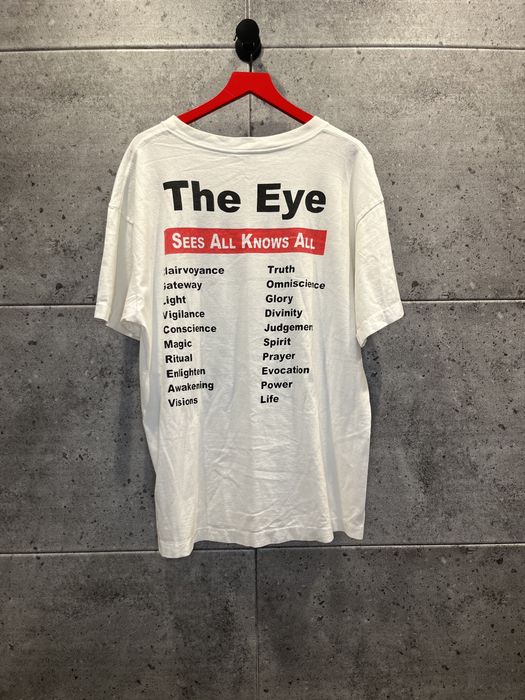 Japanese Brand Saint michael the eye t shirt | Grailed