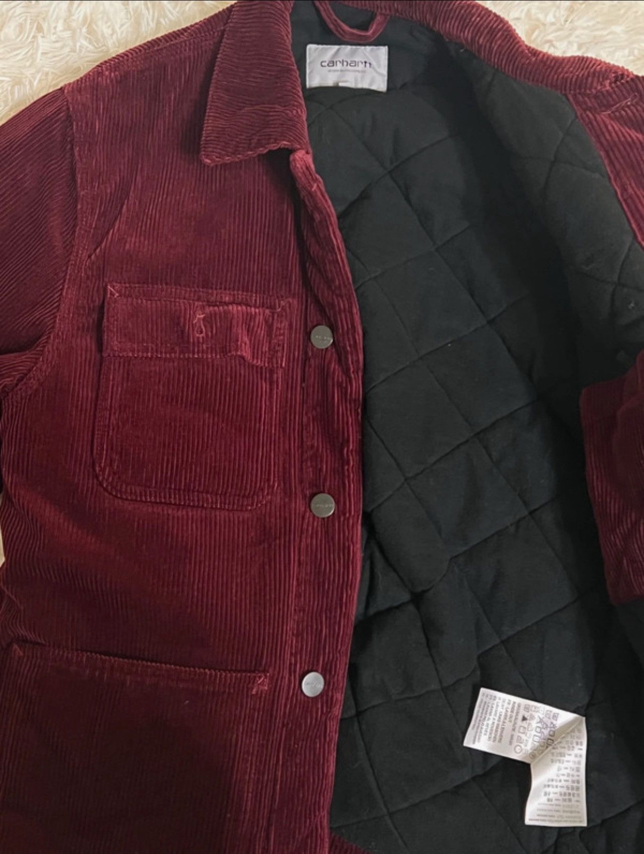 Carhartt Carhartt WIP corduroy michigan coat Size XS / US 0-2 / IT 36-38 - 3 Thumbnail