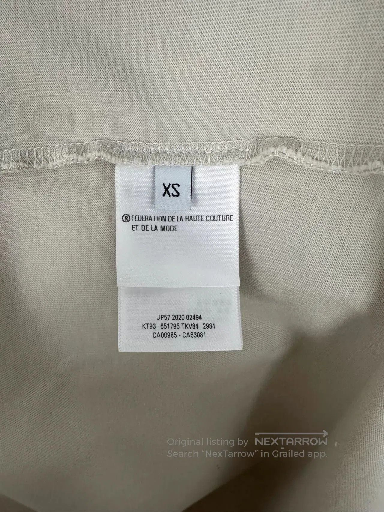 Balenciaga Paris Fashion Week Graphic Short Sleeve Tee. Size US XS / EU 42 / 0 - 4 Thumbnail