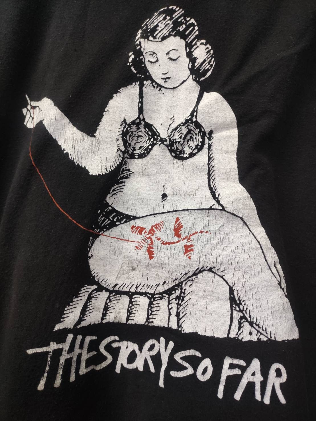 Band Tees Vtg The Story So Far " Girl Stitches " T-Shirt Size US M / EU 48-50 / 2 - 3 Thumbnail