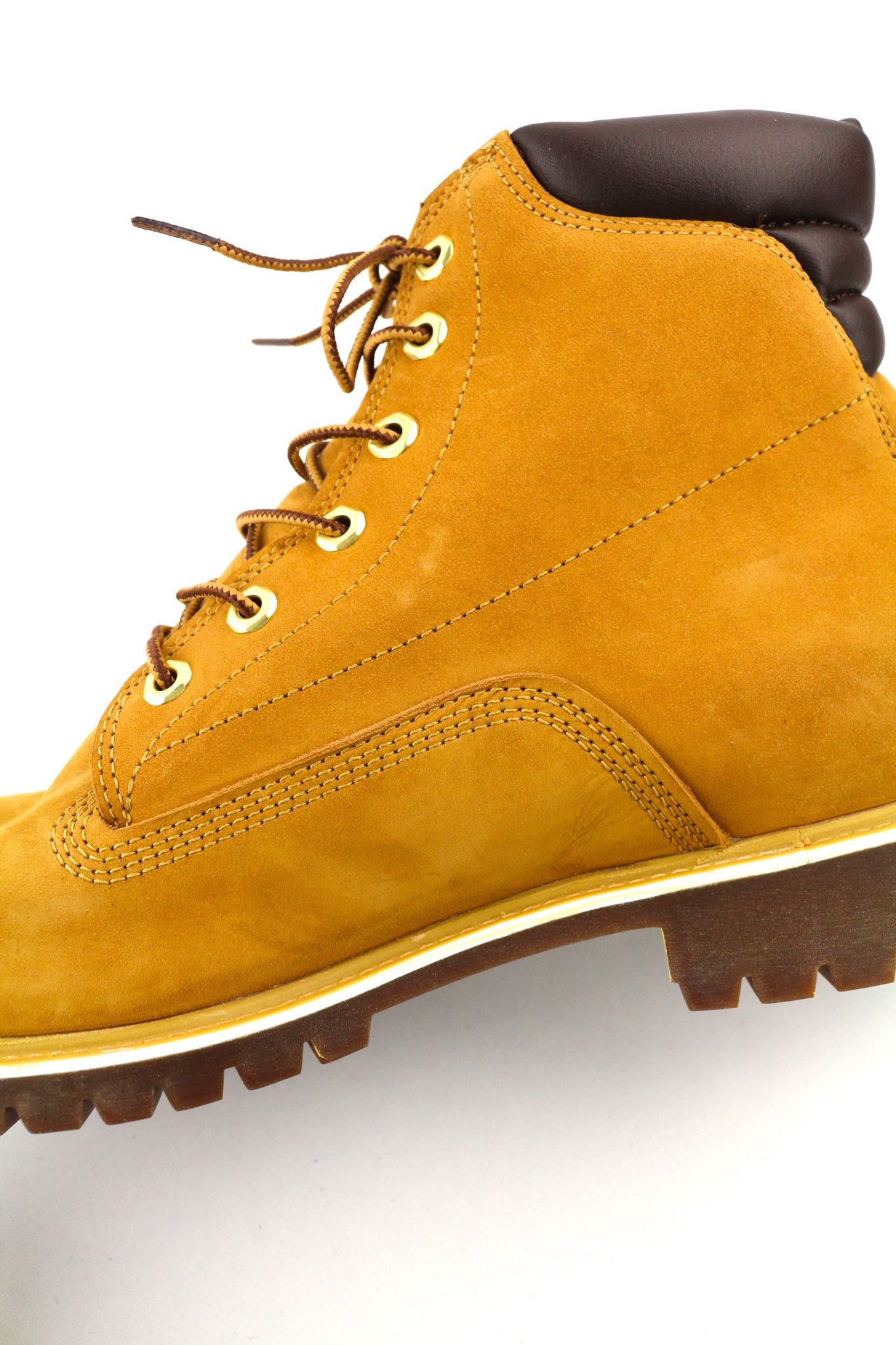 Timberland 37578 UK10.5 Brown Leather Lace Up 80984 Size US 11 / EU 44 - 14 Thumbnail