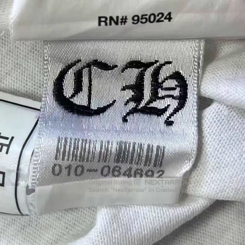 Chrome Hearts CHROME HEARTS Size L Sanskrit cross short sleeve T-shirt wi Size US L / EU 52-54 / 3 - 5 Thumbnail