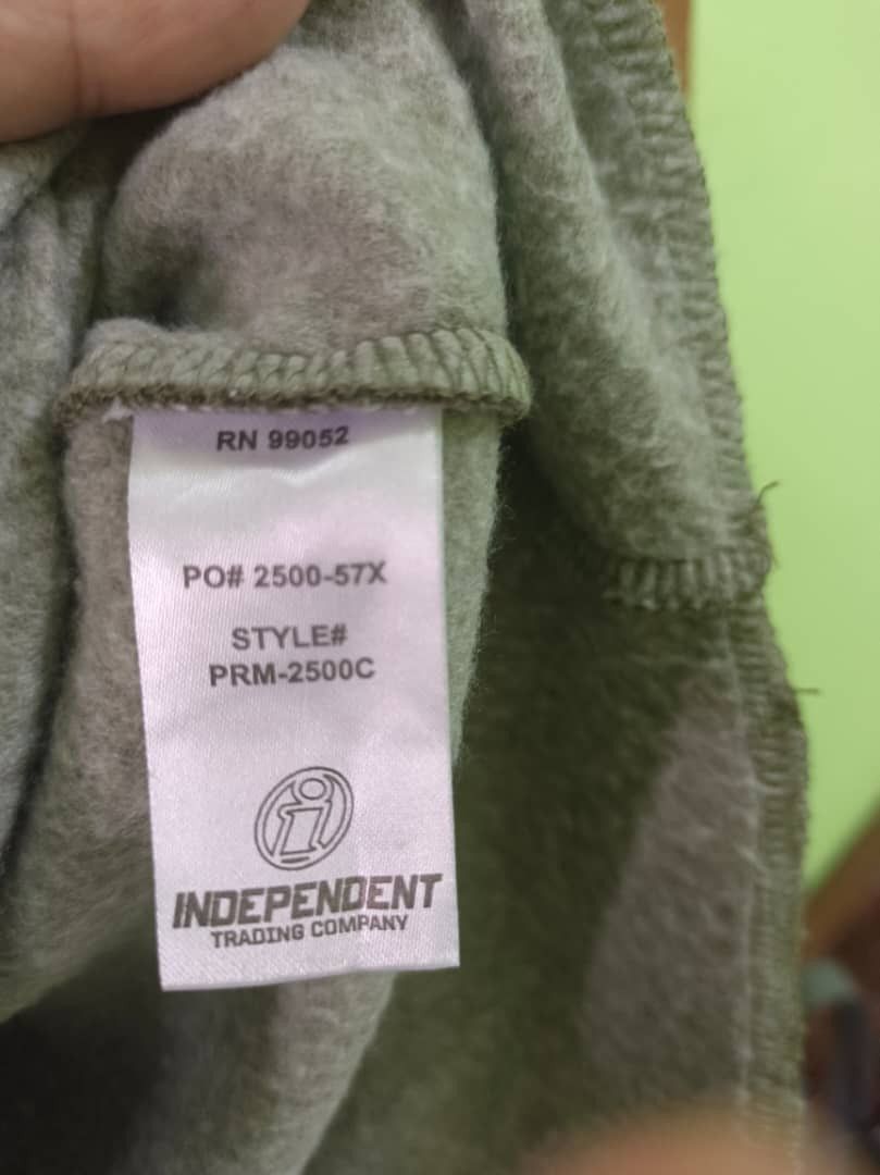Independent Trading Co. 1990s Independent Skateboard Camo Sweatshirt Hoodie Size US XL / EU 56 / 4 - 7 Thumbnail