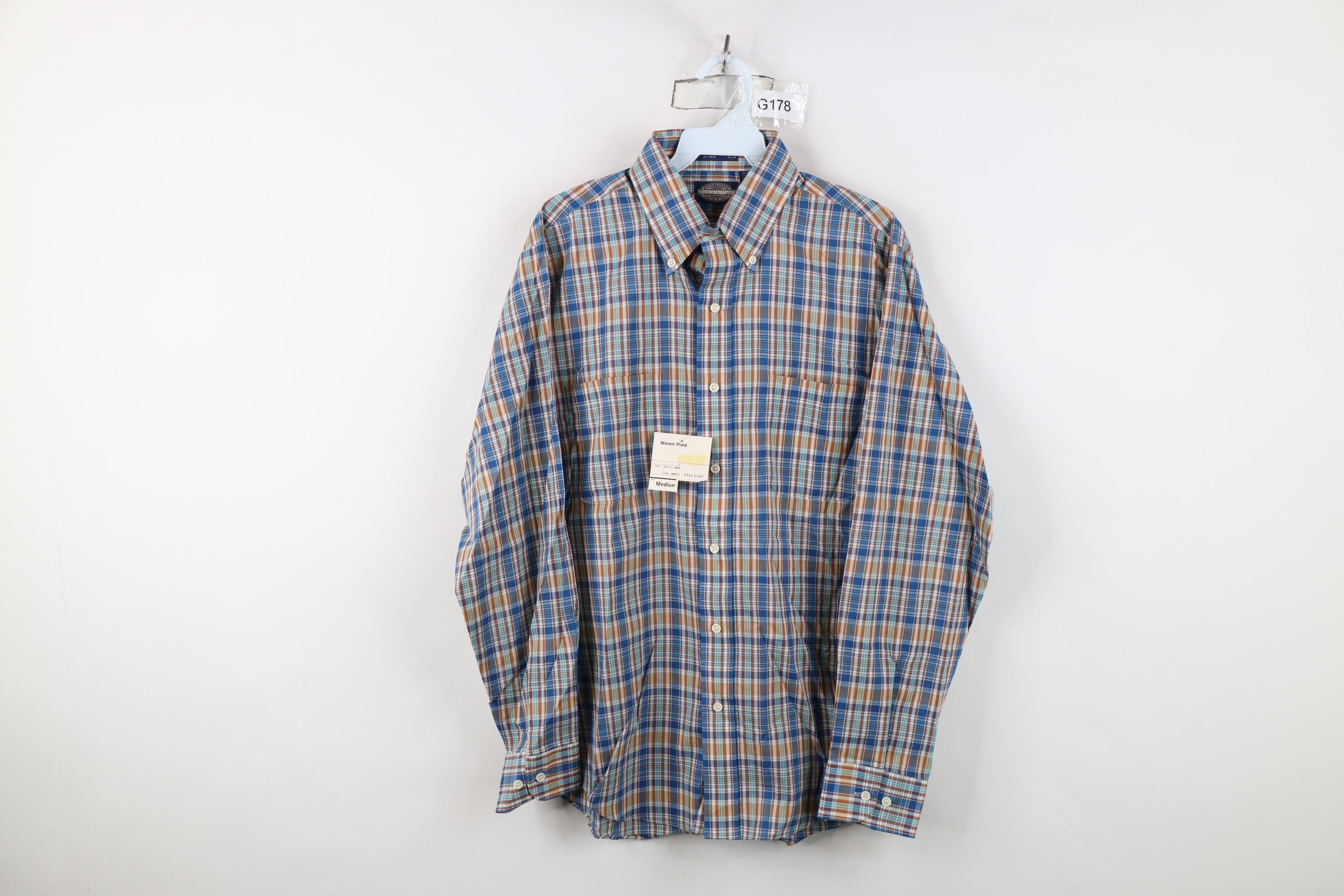 Vintage Deadstock Vintage 70s 80s Streetwear Button Down Shirt Size US M / EU 48-50 / 2 - 1 Thumbnail