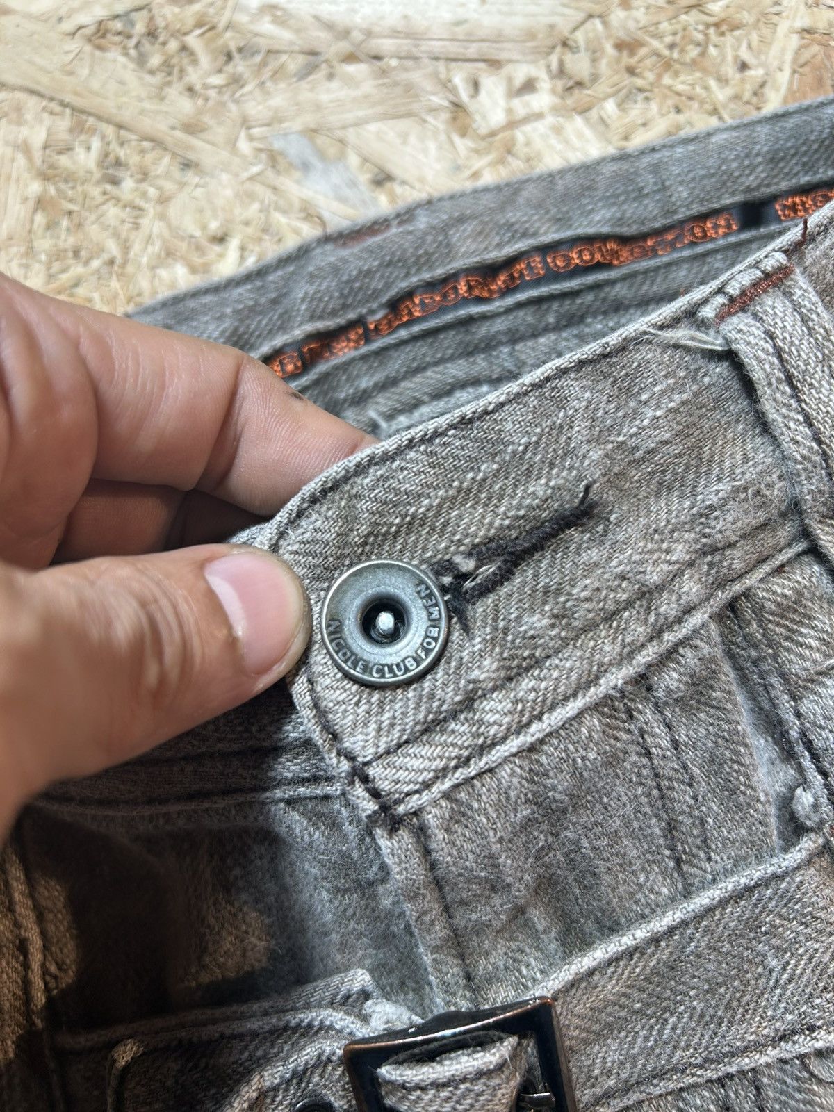 Nicole Club Nicole Club For Men Flared Denim Jeans Size US 29 - 7 Thumbnail