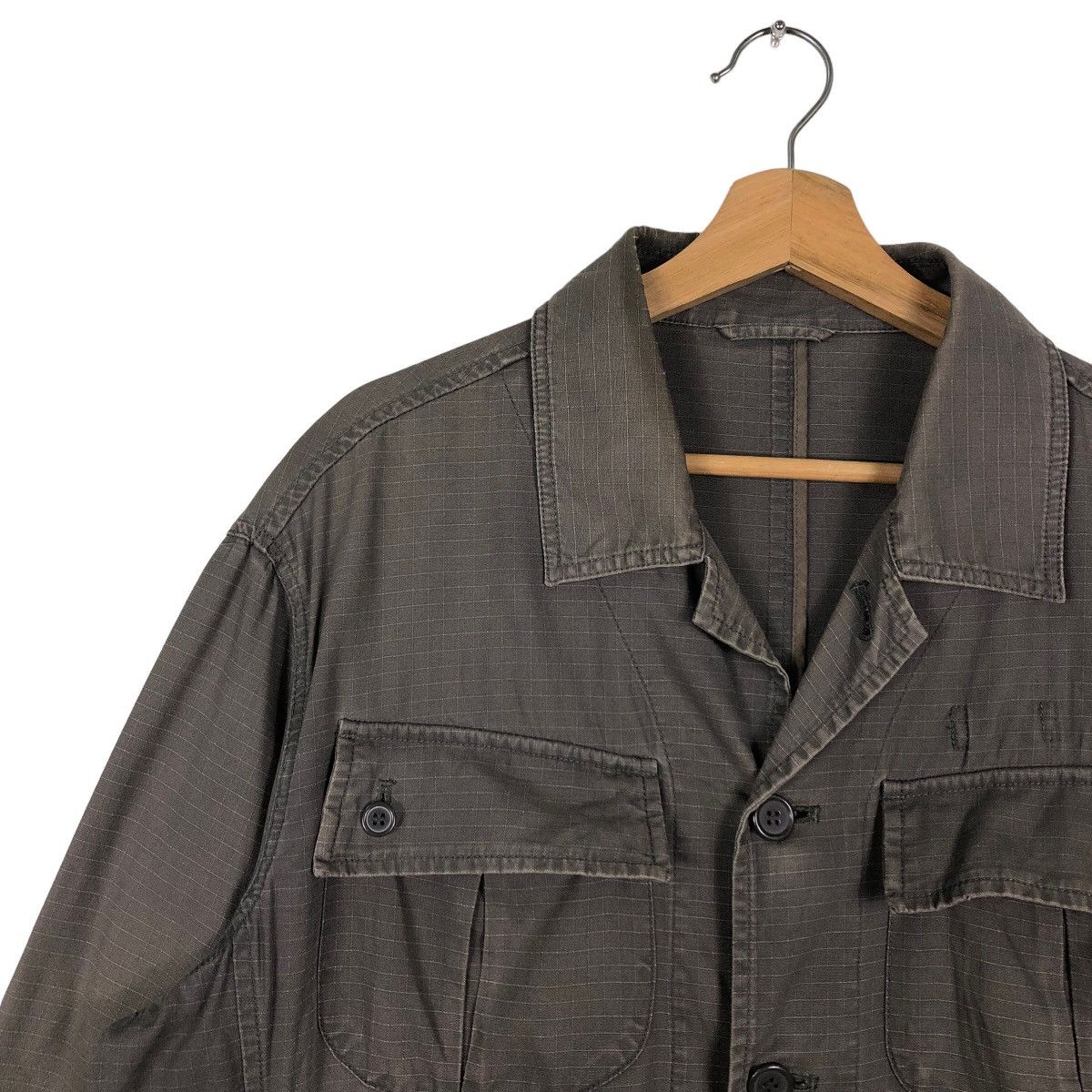 Japanese Brand 🔥Cargo Jacket Multi Pocket G Japan Good Enough Slant Pocket Size US M / EU 48-50 / 2 - 6 Thumbnail
