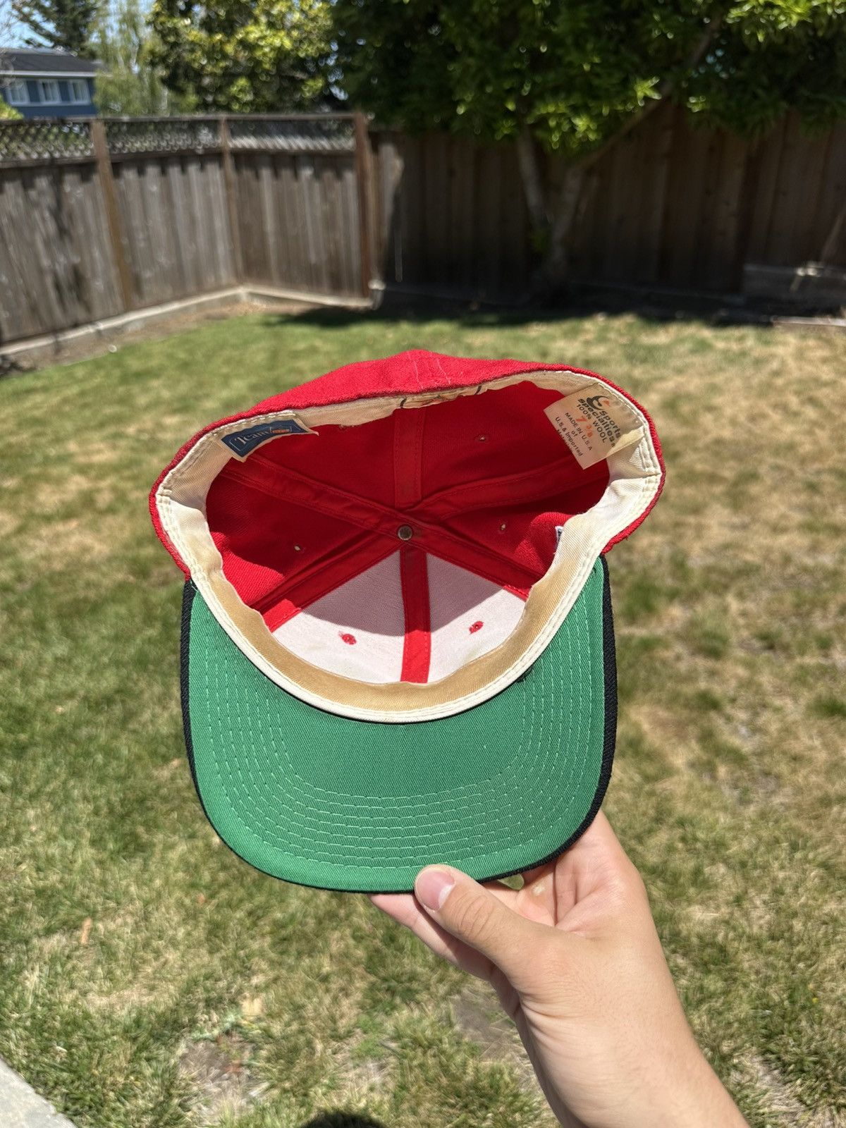Sports Specialties × Vintage Vintage San Francisco 49ers Sport Specialties Script Hat Size ONE SIZE - 6 Thumbnail