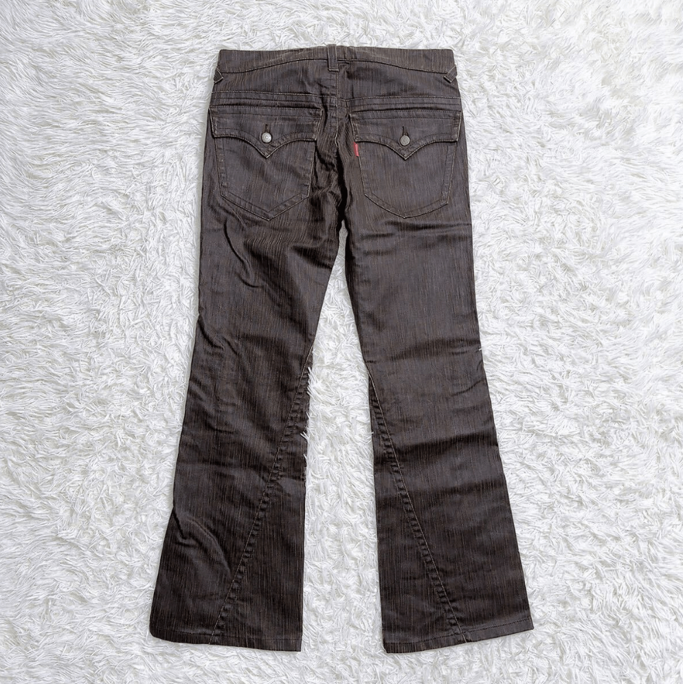 Tornado Mart Tornado Mart Flared Spiral Jeans Size US 30 / EU 46 - 2 Thumbnail