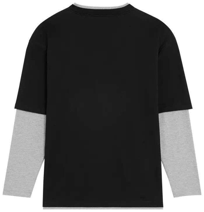 Celine o1w1db10125 2X87E671Q Layered Logo-Print T-Shirt Size US XXL / EU 58 / 5 - 2 Thumbnail