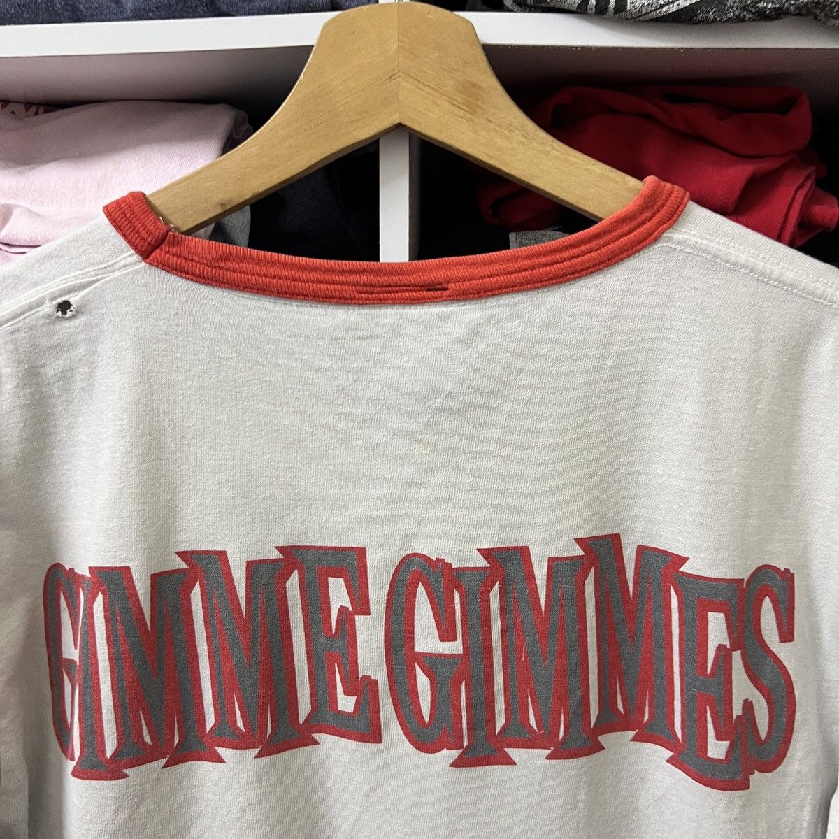 Band Tees VINTAGE GIMME GIMMES Size US M / EU 48-50 / 2 - 5 Thumbnail