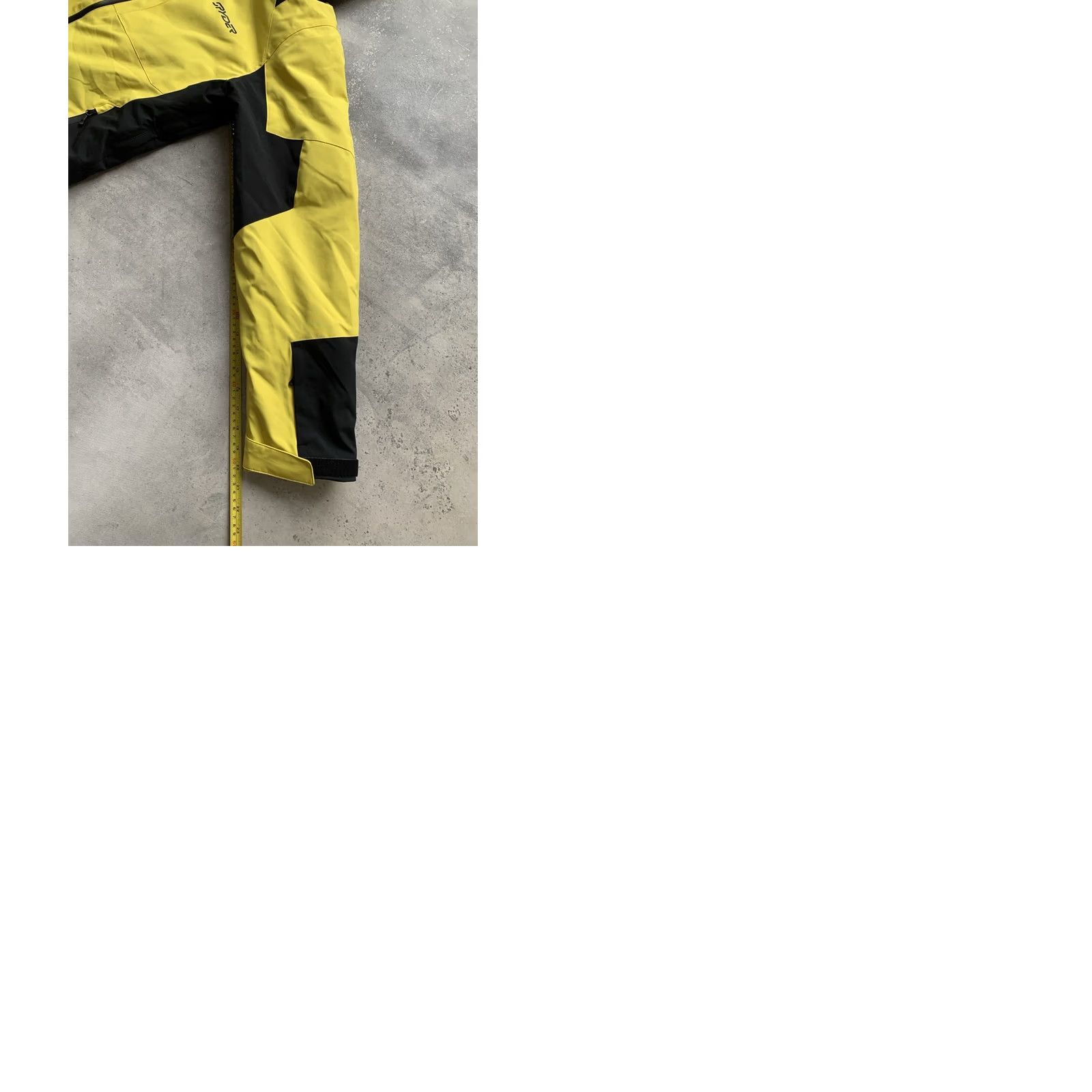 Spyder SPYDER CONTACT Jacket Men S Ski Yellow Black Polyester Full Zip Puffer 90s Theme Varsity Size US S / EU 44-46 / 1 - 9 Thumbnail