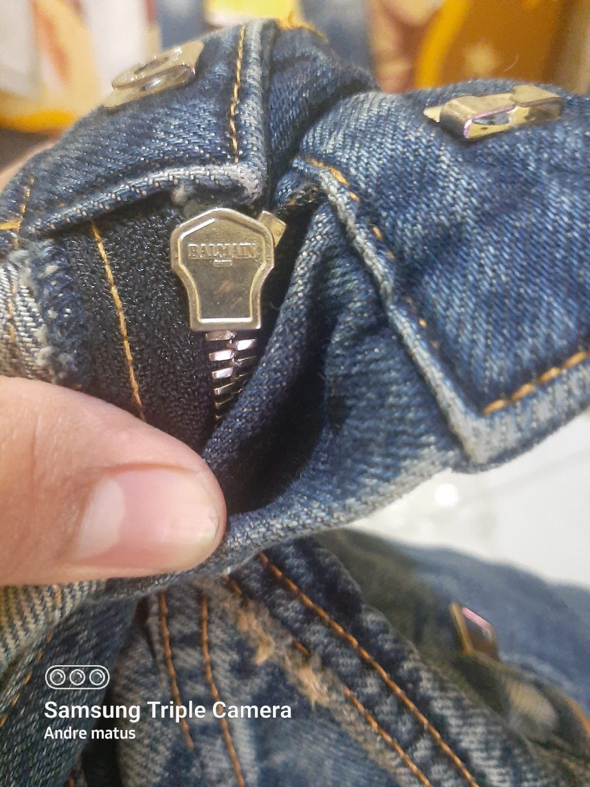 Balmain Balmain Straight bikers jeans Size US 32 / EU 48 - 6 Thumbnail