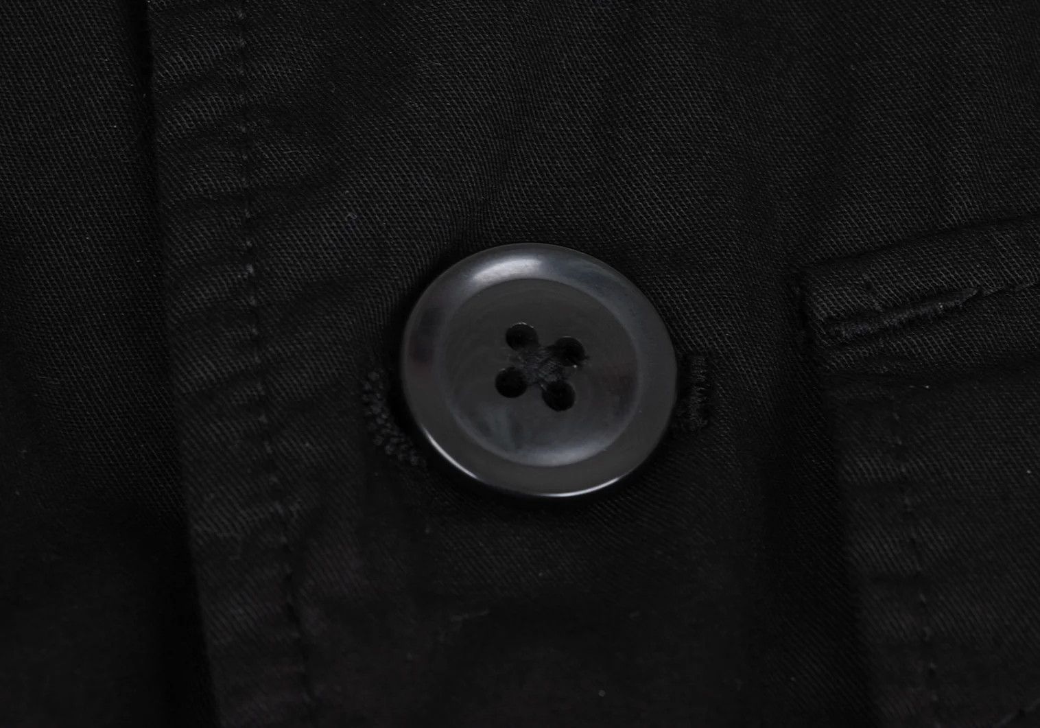 Yohji Yamamoto Yohji Yamamoto Cotton Safari Jacket Black Size US S / EU 44-46 / 1 - 5 Thumbnail