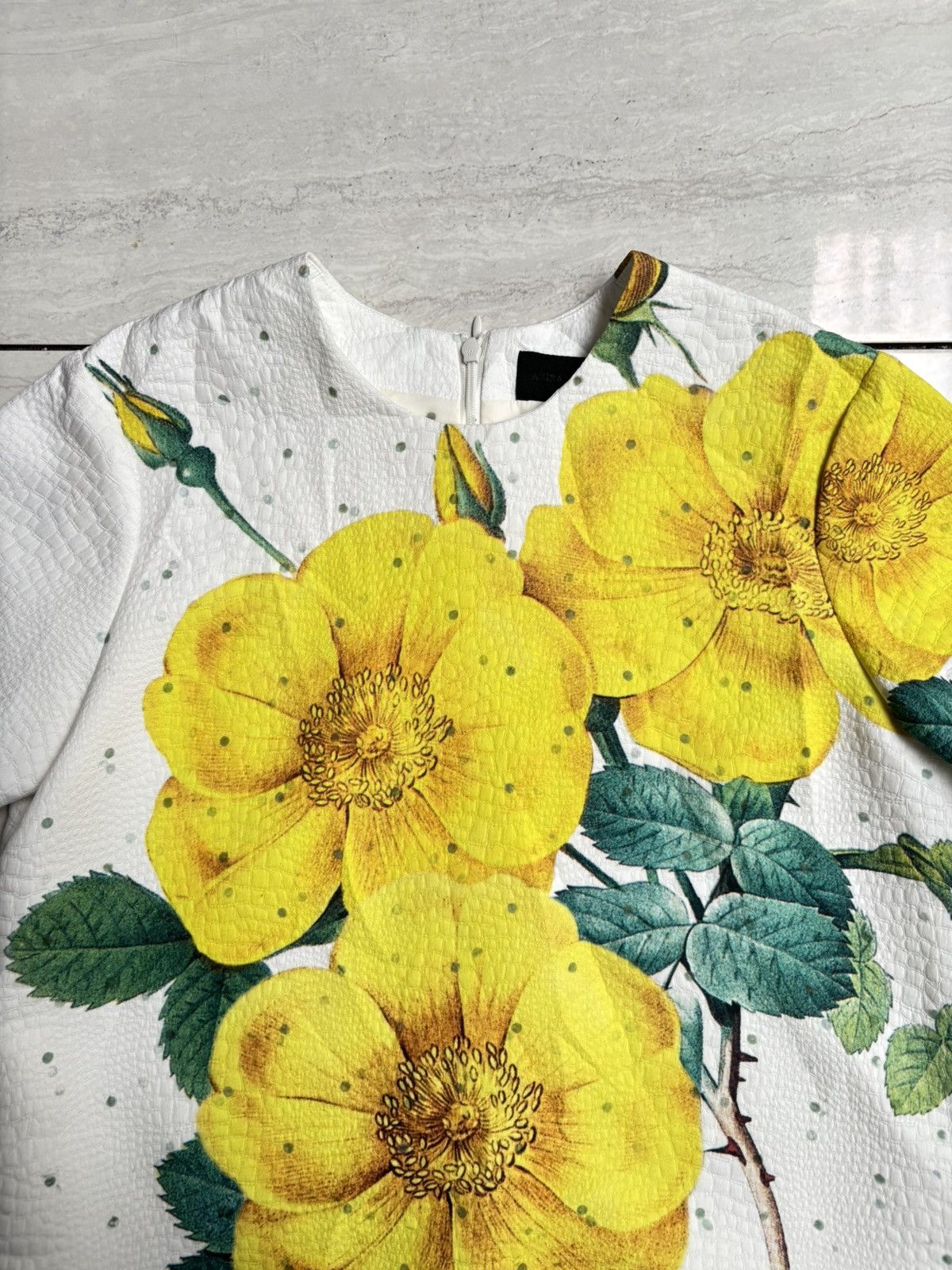 Akira AKIRA NAKA Flower Motive T-shirt Size XS / US 0-2 / IT 36-38 - 8 Thumbnail