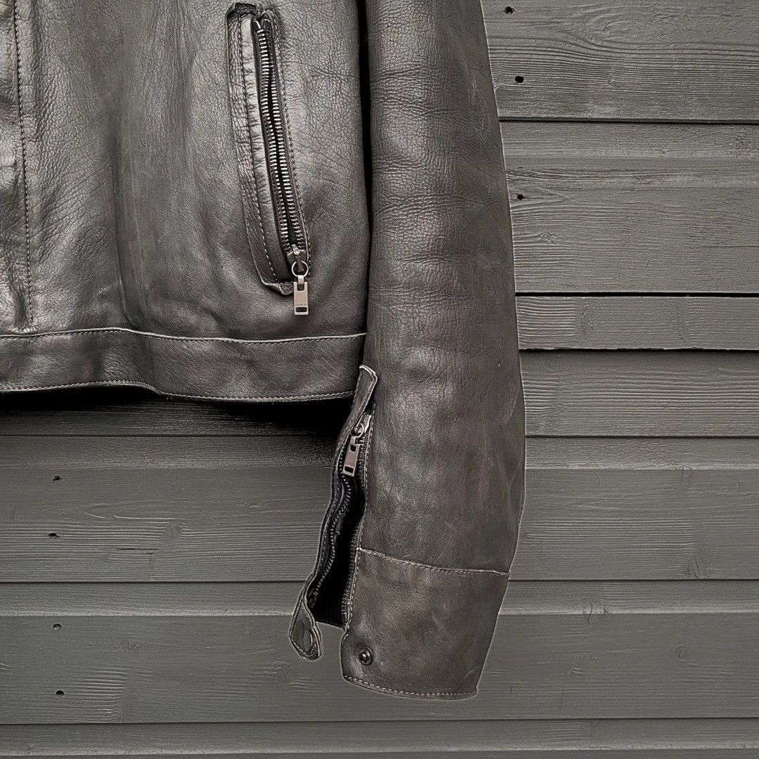 Lanvin A/W2010 Lanvin Leather Moto Jacket Size US L / EU 52-54 / 3 - 4 Thumbnail