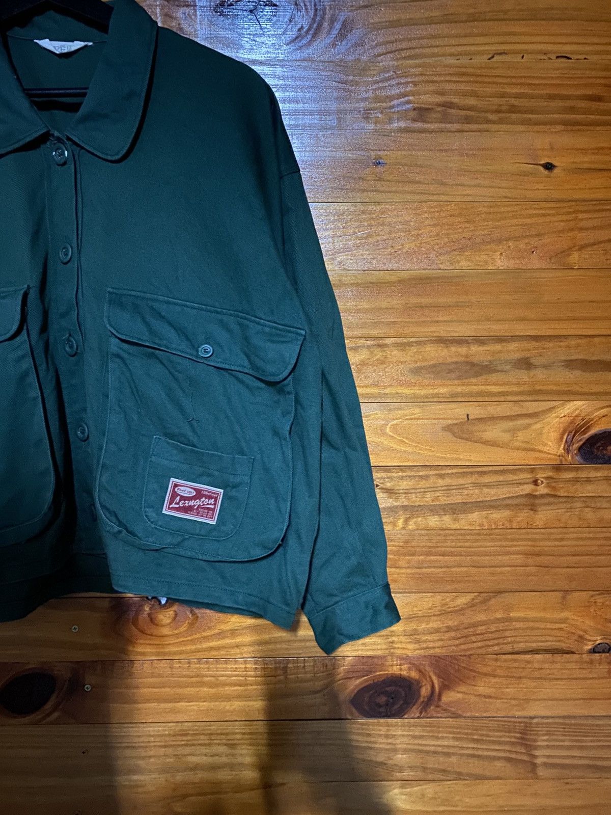 Vintage Lexington x Prele Green Workwear Contents Top 30 Records Size US M / EU 48-50 / 2 - 18 Thumbnail