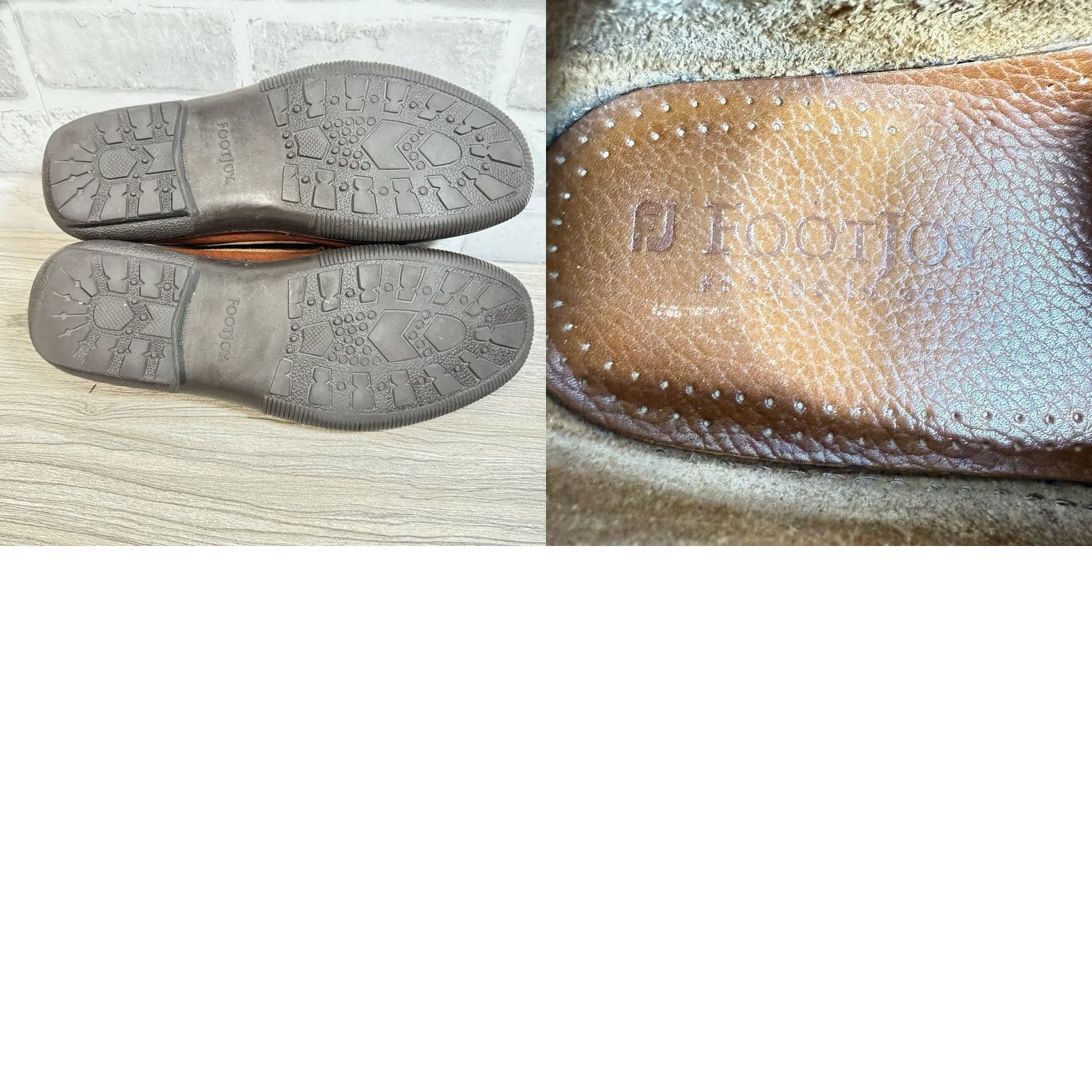 Footjoy VTG FootJoy Brown Leather Loafers Slip-On Moc Toe Comfort Mens 10 Size US 10 / EU 43 - 8 Thumbnail