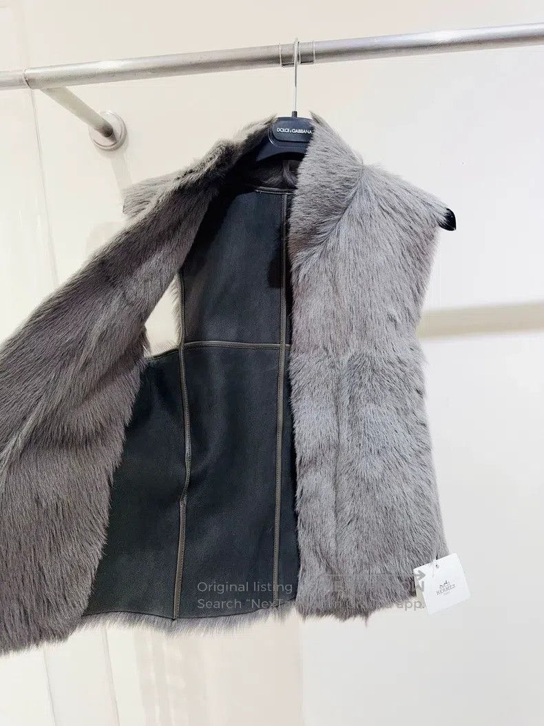 Hermes Hermes Fur and Leather Combined Vest Size XS / US 0-2 / IT 36-38 - 5 Thumbnail