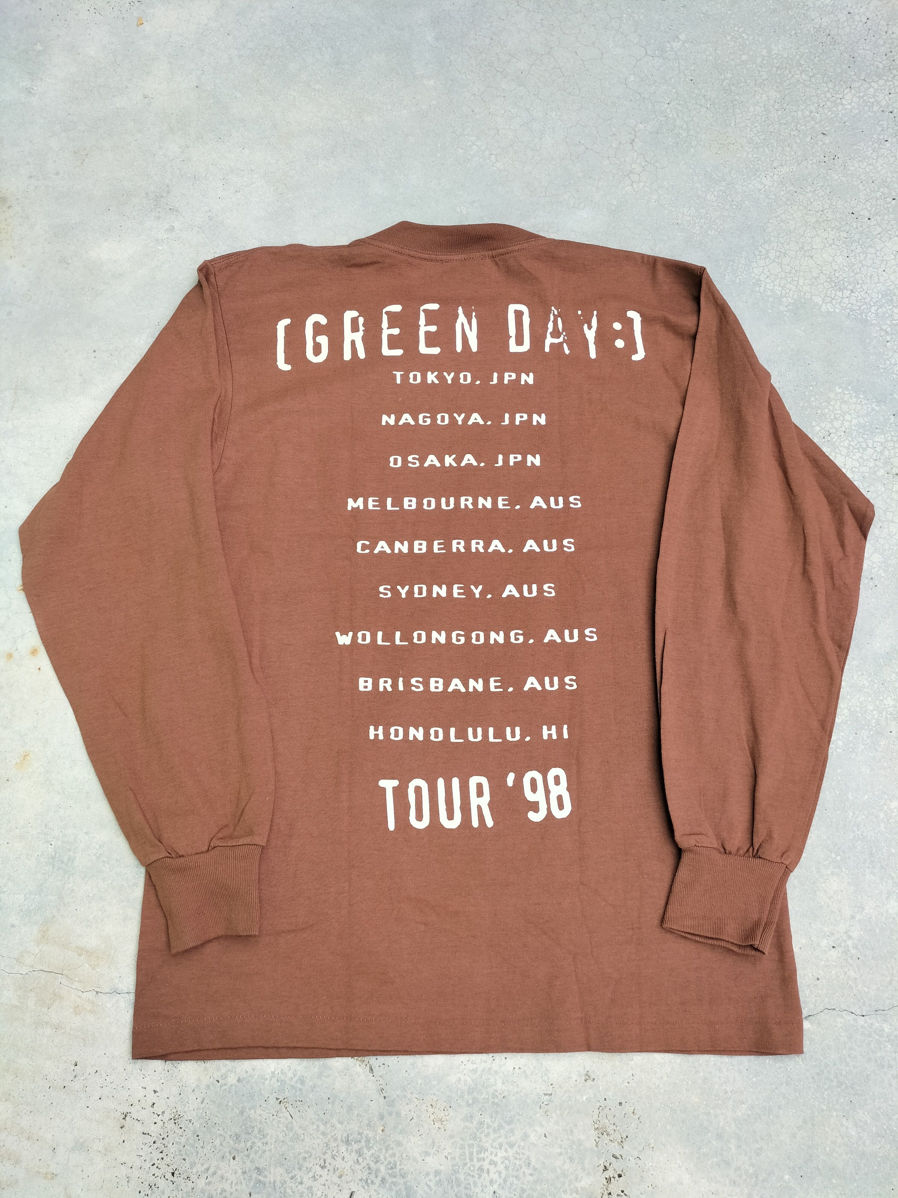Band Tees Vintage Greenday 97 Nimrod Single Stitch Tour Japan Giant Size US M / EU 48-50 / 2 - 6 Thumbnail