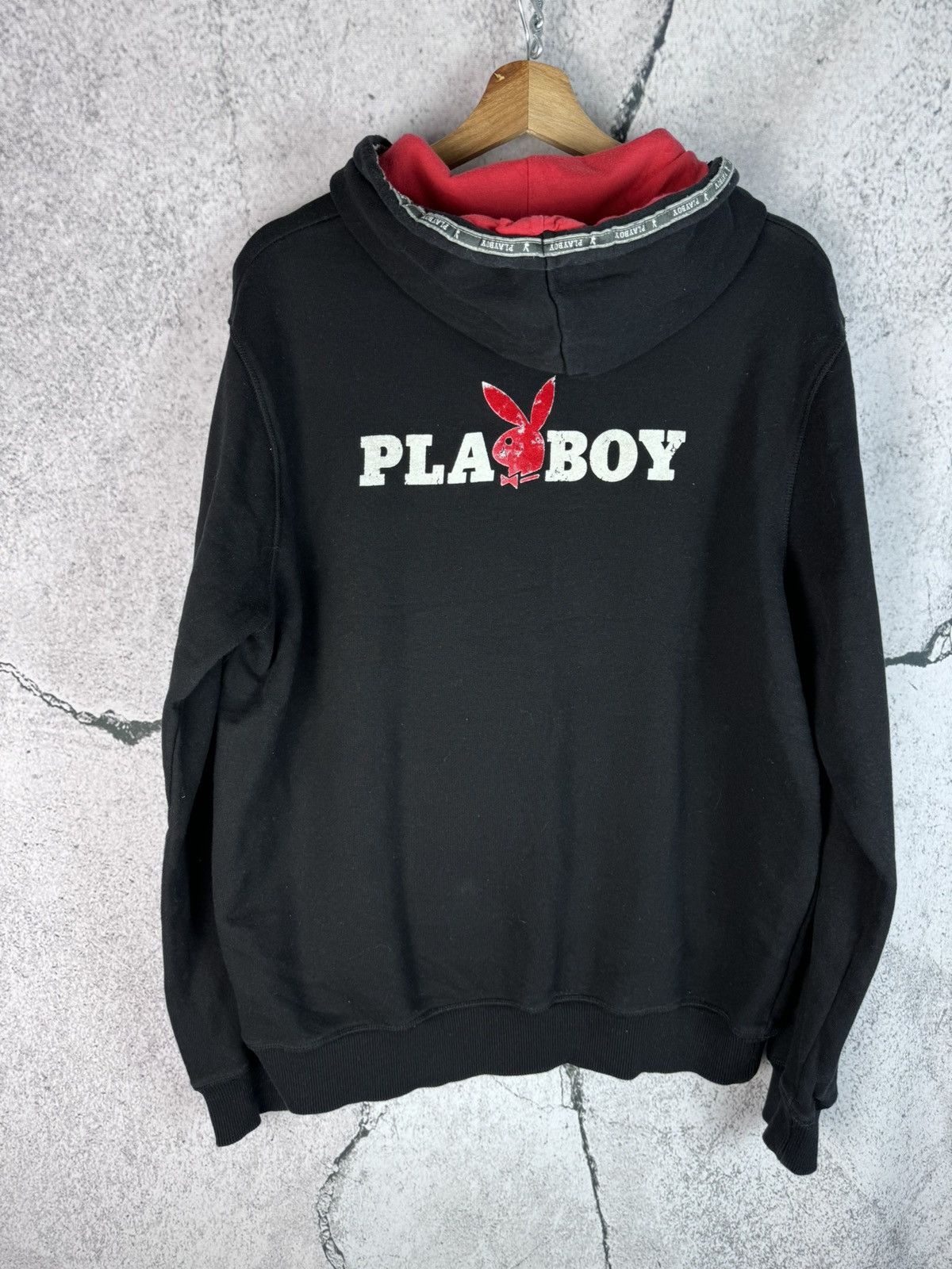 Playboy Vintage PlayBoy Mansion distressed style Hoodie Size US L / EU 52-54 / 3 - 2 Thumbnail