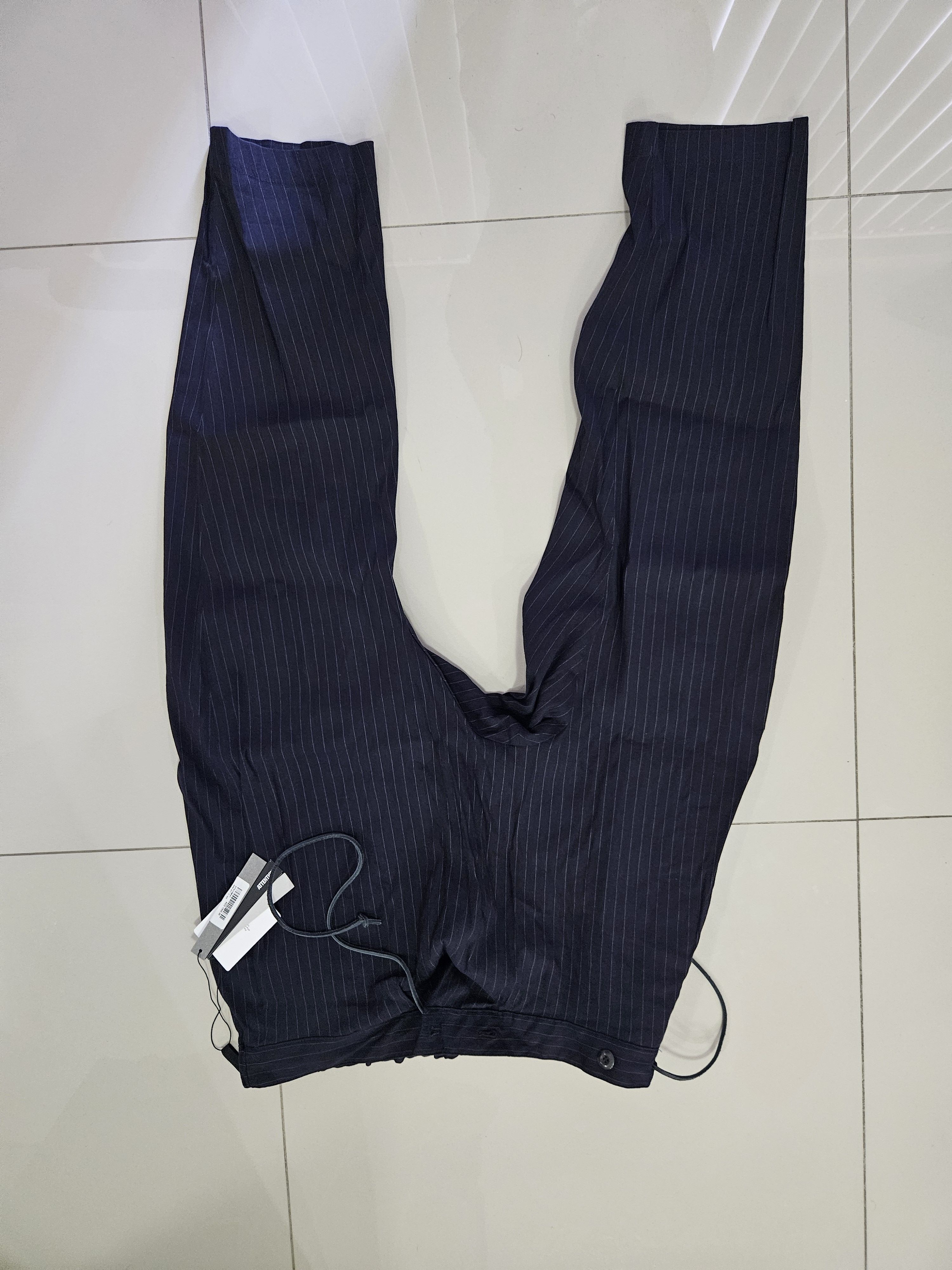 Pinstripe Harem Trousers