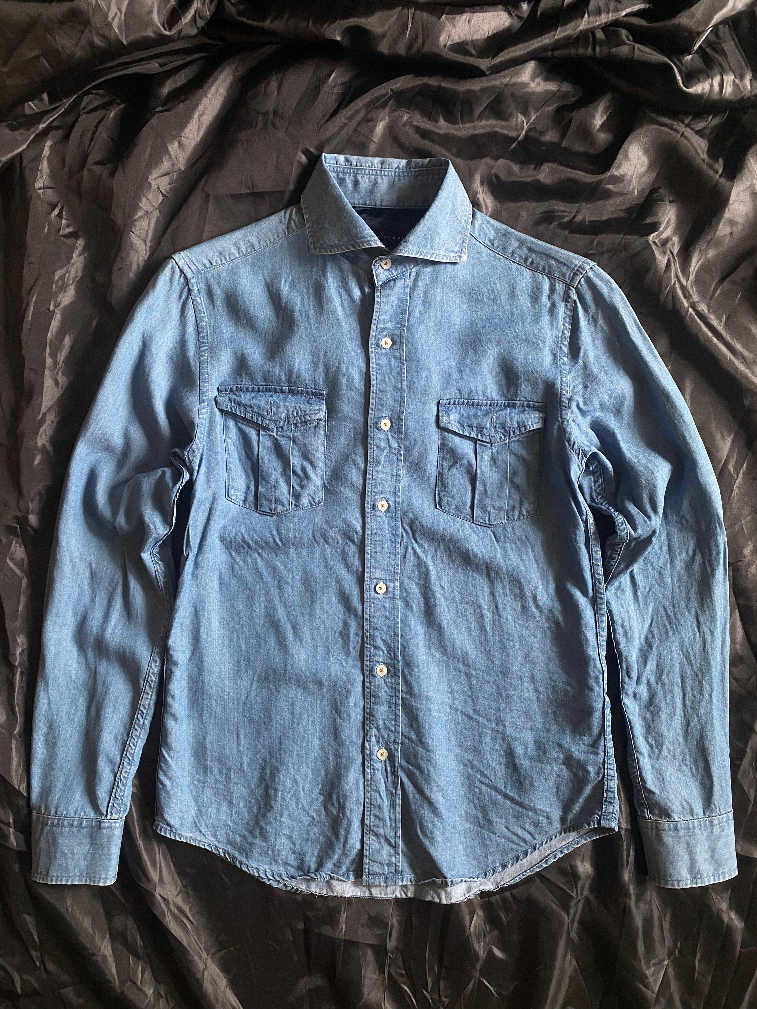 Tete Homme Tete Homme Vintage Shirt Size US S / EU 44-46 / 1 - 1 Thumbnail