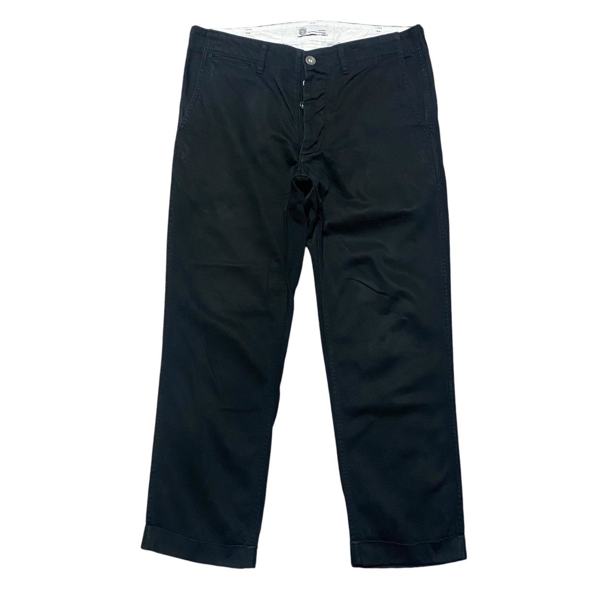 Visvim Visvim Black Trouser Cropped Pants Size US 32 / EU 48 - 4 Thumbnail