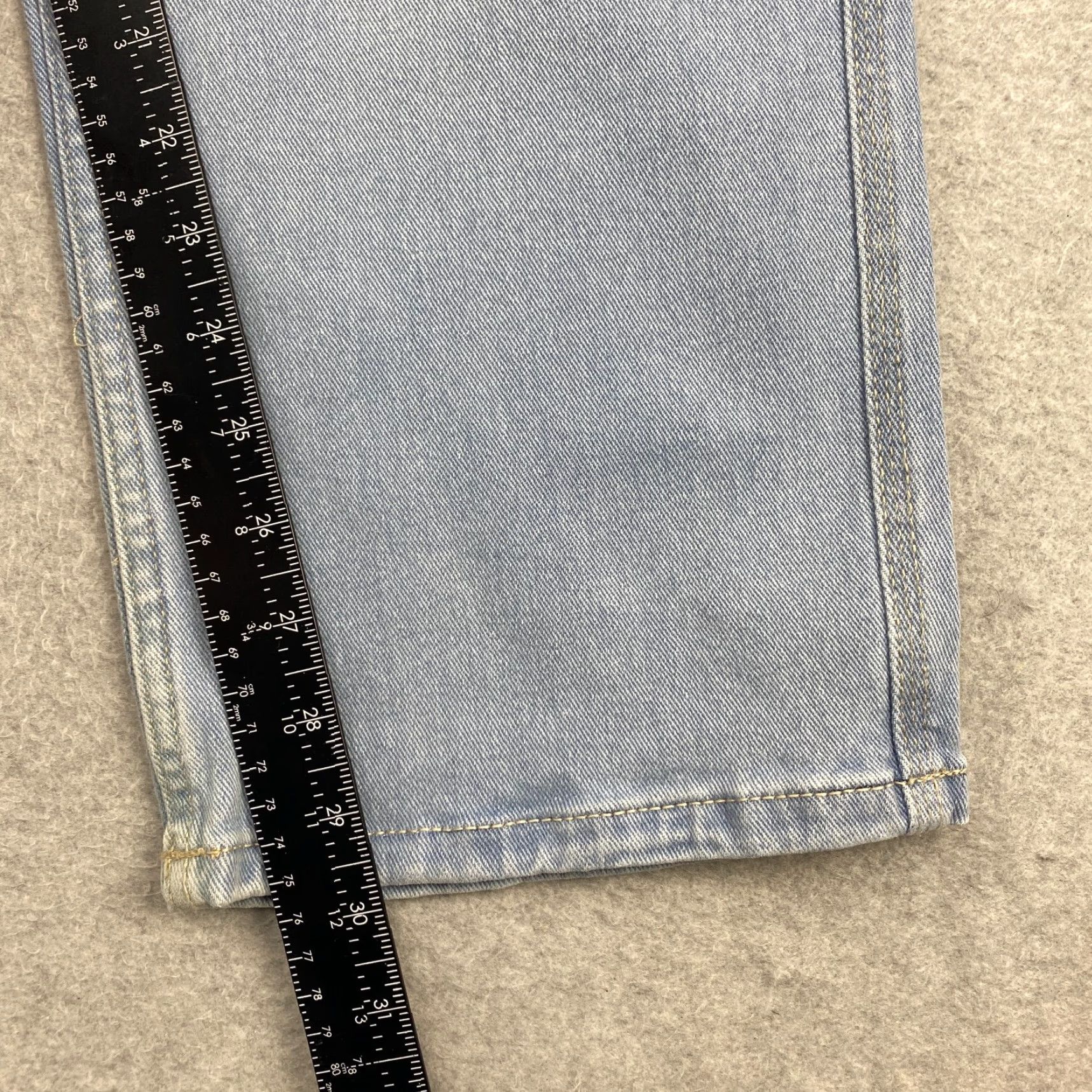 Essentials Amazon Essentials Jeans Mens 34X30 Blue Straight Leg Pockets Loose Fit Stretch Size US 34 / EU 50 - 7 Thumbnail