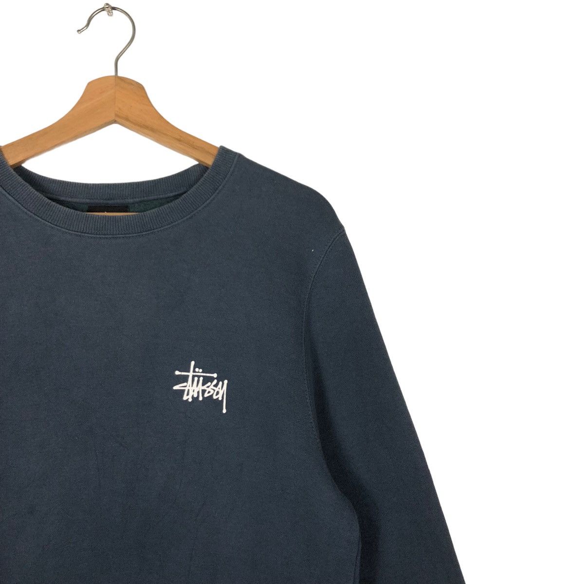 Stussy 🔥90’s Vintage Crewneck Sweatshirt Stussy Big Logo Spell Out Size US S / EU 44-46 / 1 - 6 Thumbnail