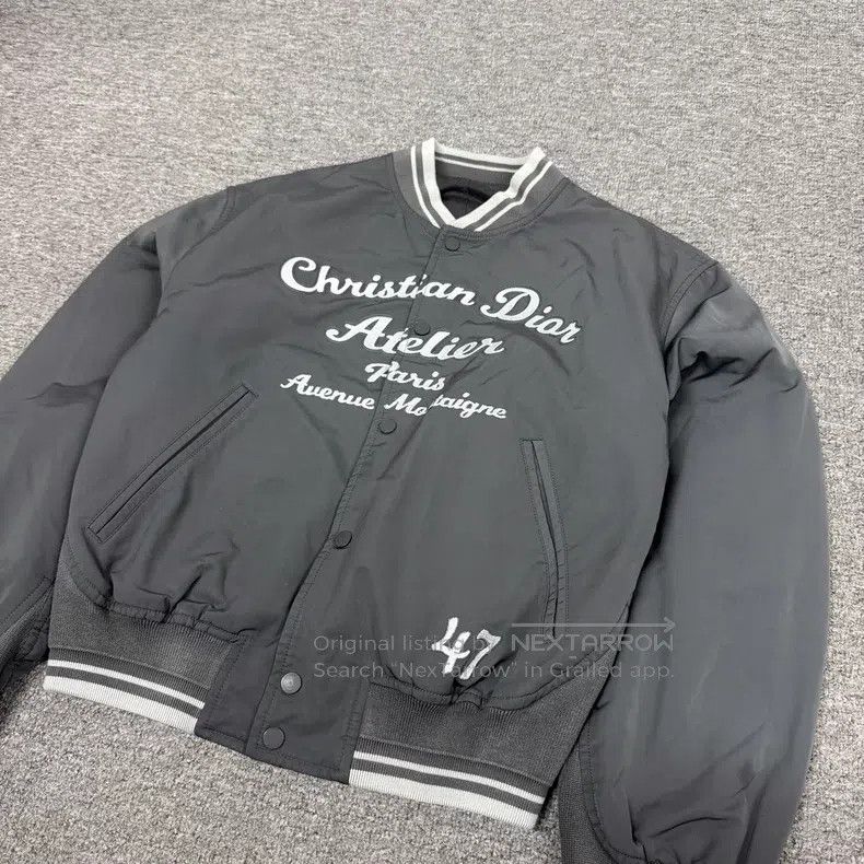 Dior Dior Embroidered Logo Inner Full Print Baseball Jacket Size US S / EU 44-46 / 1 - 4 Thumbnail