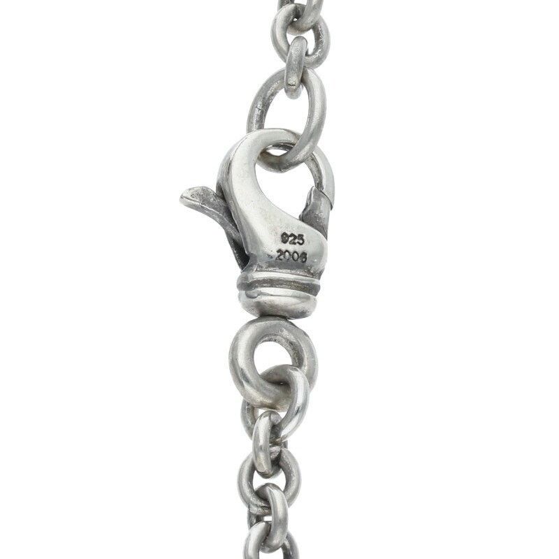 Chrome Hearts Silver Necklace NE Chain 20inch