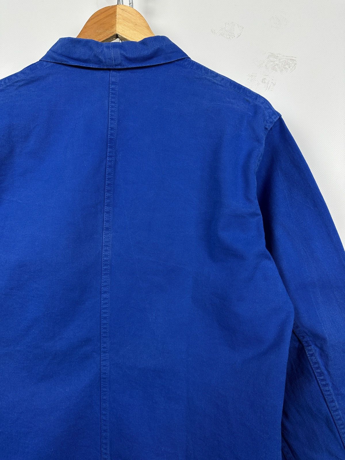 Le Laboureur 80s Vintage Lutteurs French Workwear Sanfor Chore Jacket Size US M / EU 48-50 / 2 - 24 Thumbnail