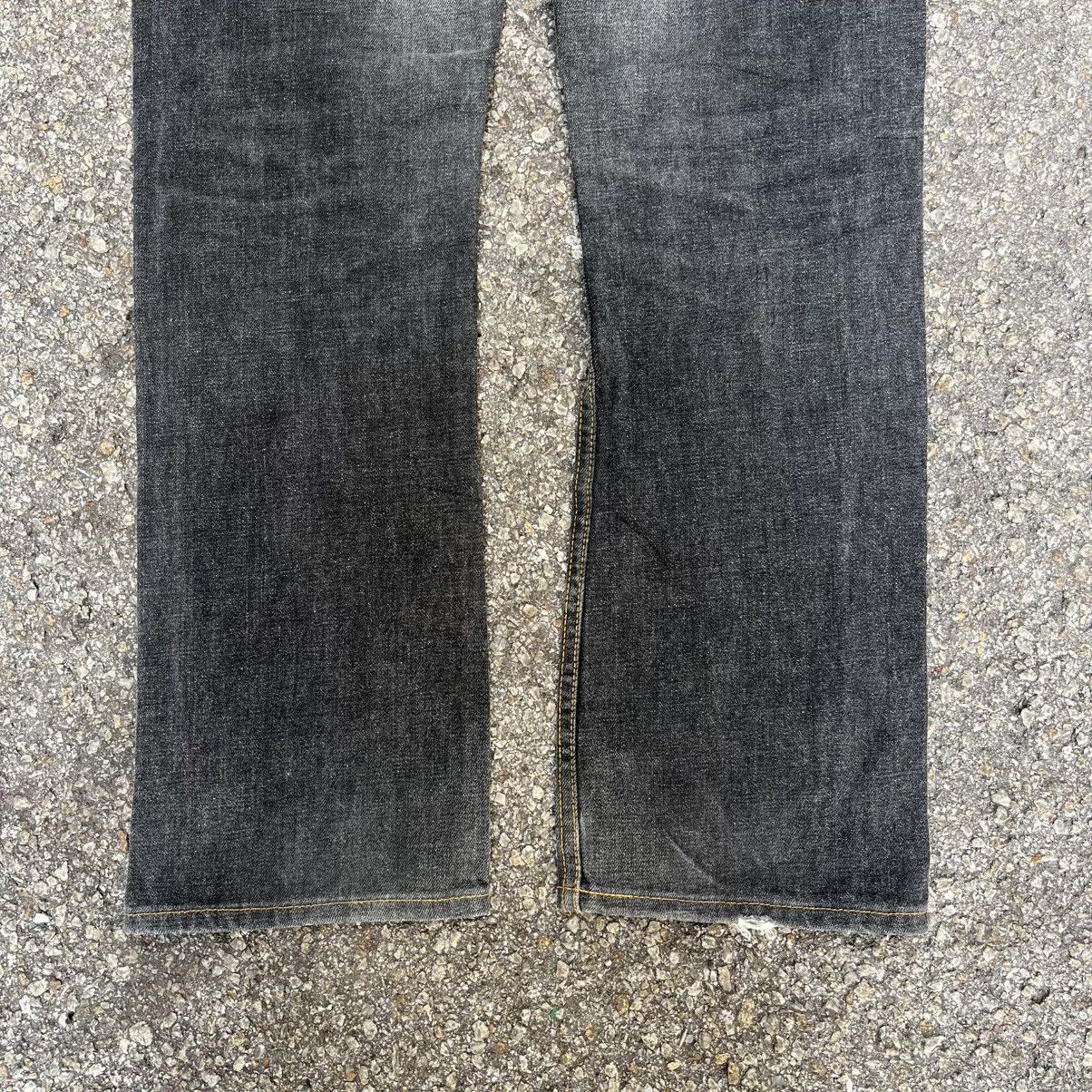 Hysteric Glamour Japanese Jeans Halation Japan Printed Denim Faded Black Size US 30 / EU 46 - 12 Thumbnail