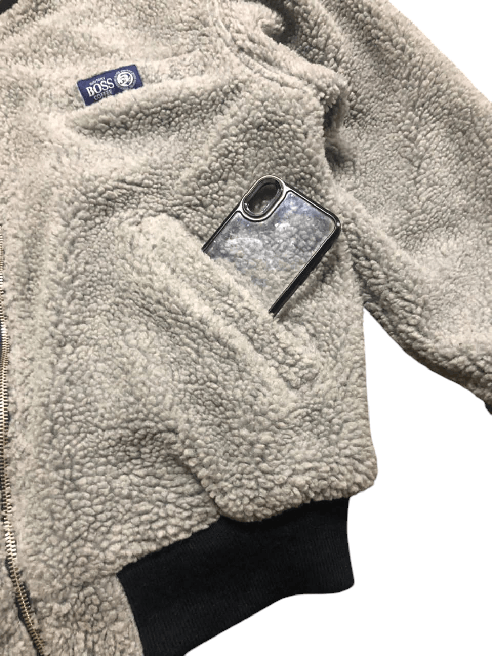 Japanese Brand Suntory Boss Coffee Ma-1 Bomber Jacket Sherpa Rivesible Size US M / EU 48-50 / 2 - 8 Thumbnail