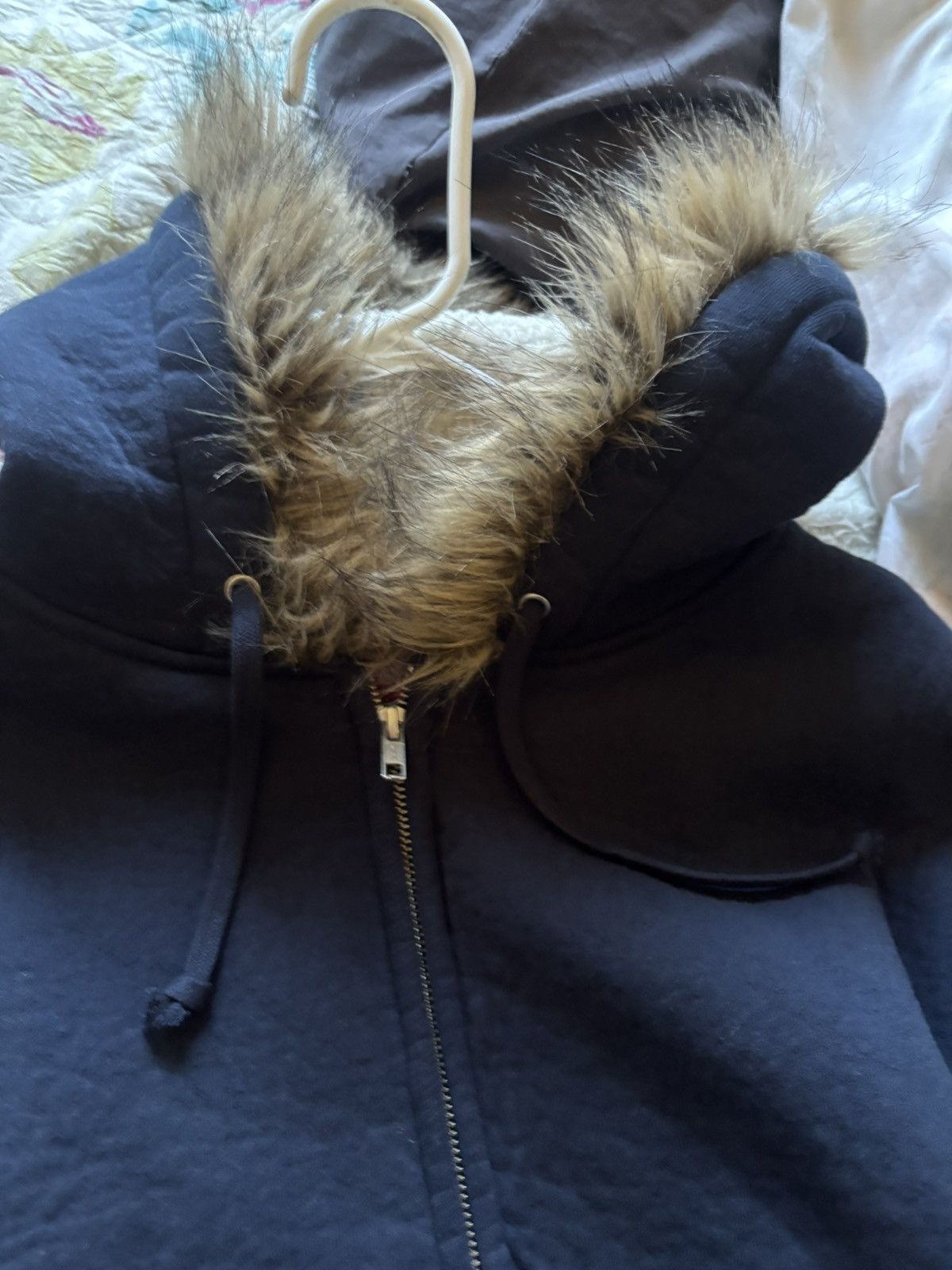 Supreme Supreme Faux Fur zip-up hoodie Size US L / EU 52-54 / 3 - 3 Thumbnail