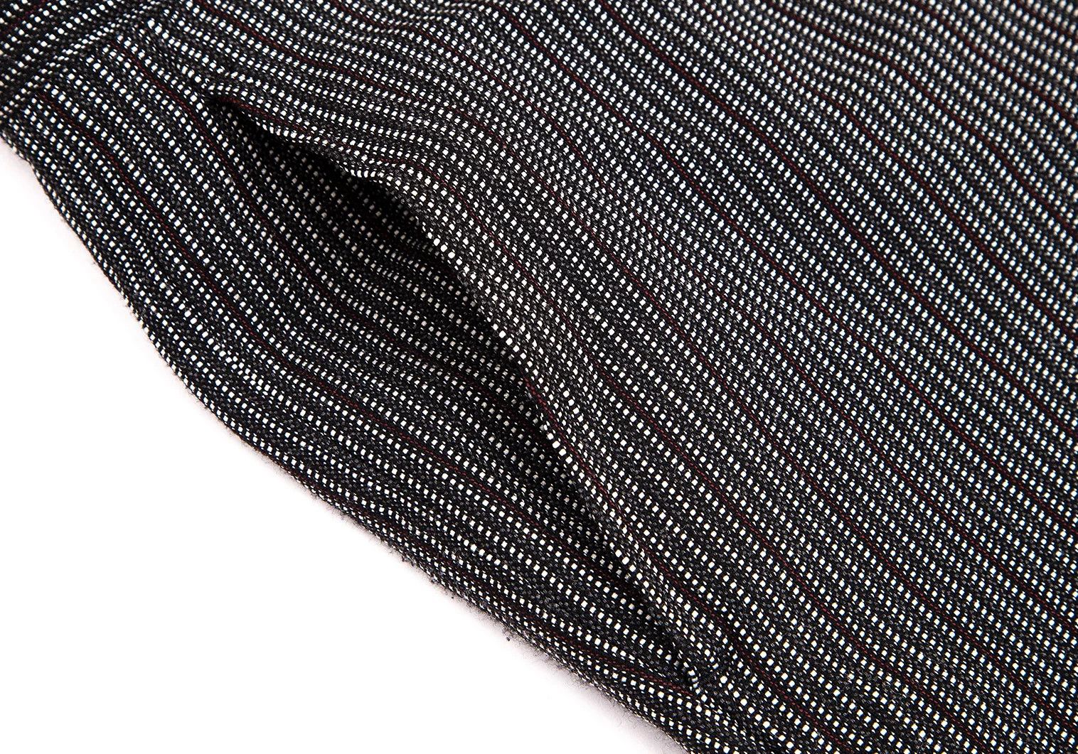 Junya Watanabe Polyester Striped Hip Transition Pants in Black and White Size US 30 / EU 46 - 8 Thumbnail