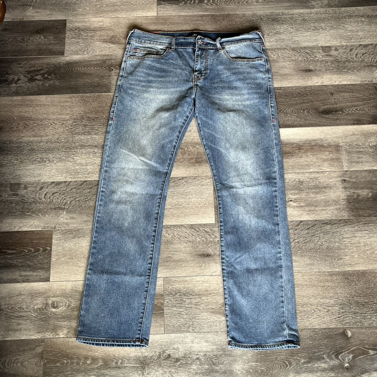 True Religion Vintage 2000s True Religion Ricky Straight Denim Jeans 36 Size US 36 / EU 52 - 2 Thumbnail