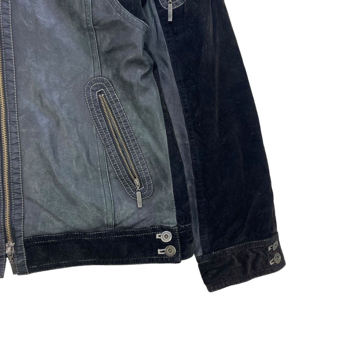 Burberry Vintage Burberry Black Label Leather Jacket Size US M / EU 48-50 / 2 - 7 Thumbnail
