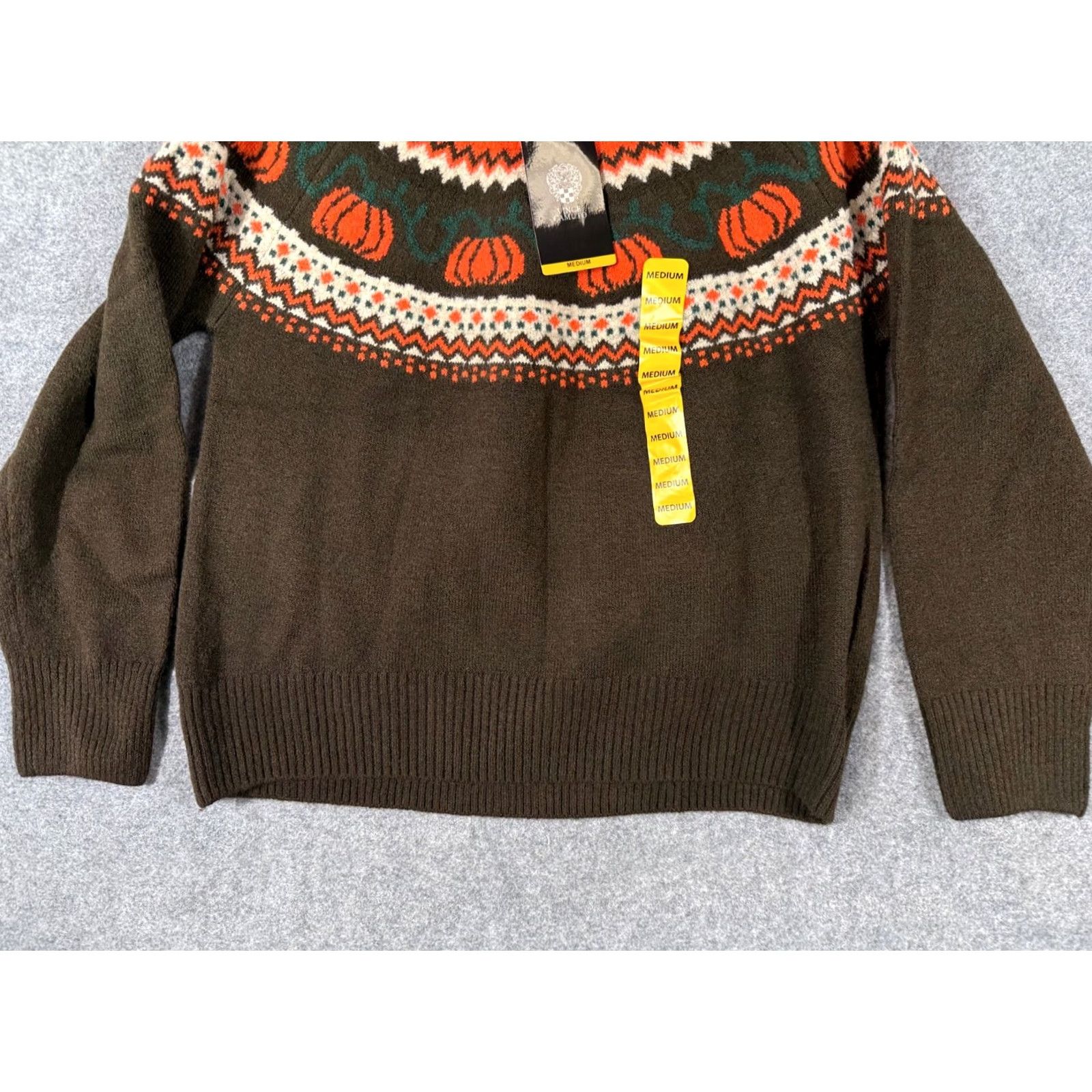 Vince Camuto Vince Camuto Pullover Sweater Womens M Brown Halloween Holiday NWT Size M / US 6-8 / IT 42-44 - 4 Thumbnail