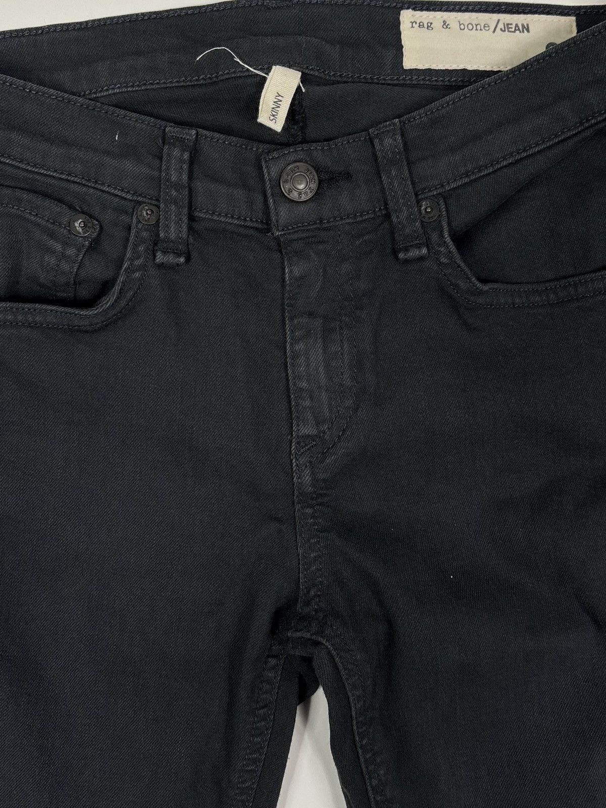 Rag & Bone Rag & Bone Skinny Jeans – Size 26 – Black Denim Size US 26 / EU 42 - 1 Thumbnail